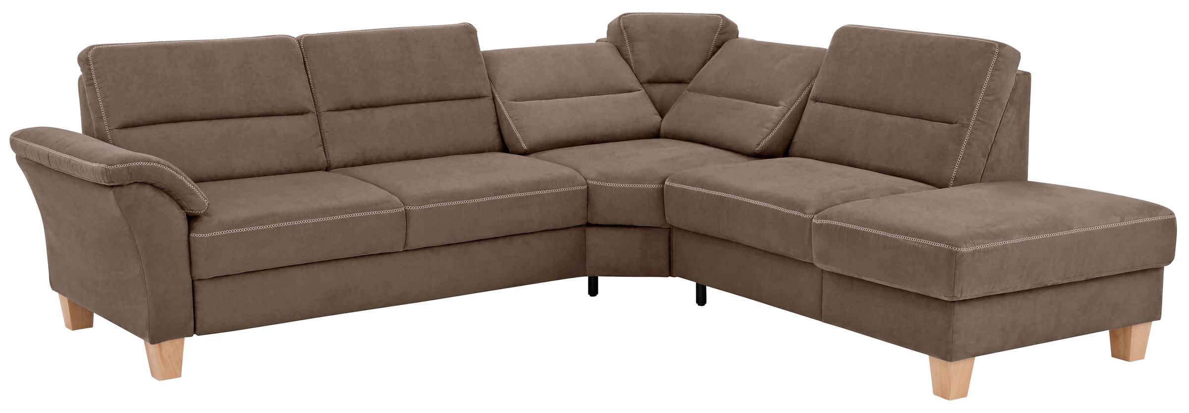 Home affaire Ecksofa »Soleo L-Form«, komfortabel durch Trapezecke mit Relaxfunktion, auch mit Bettfunktion