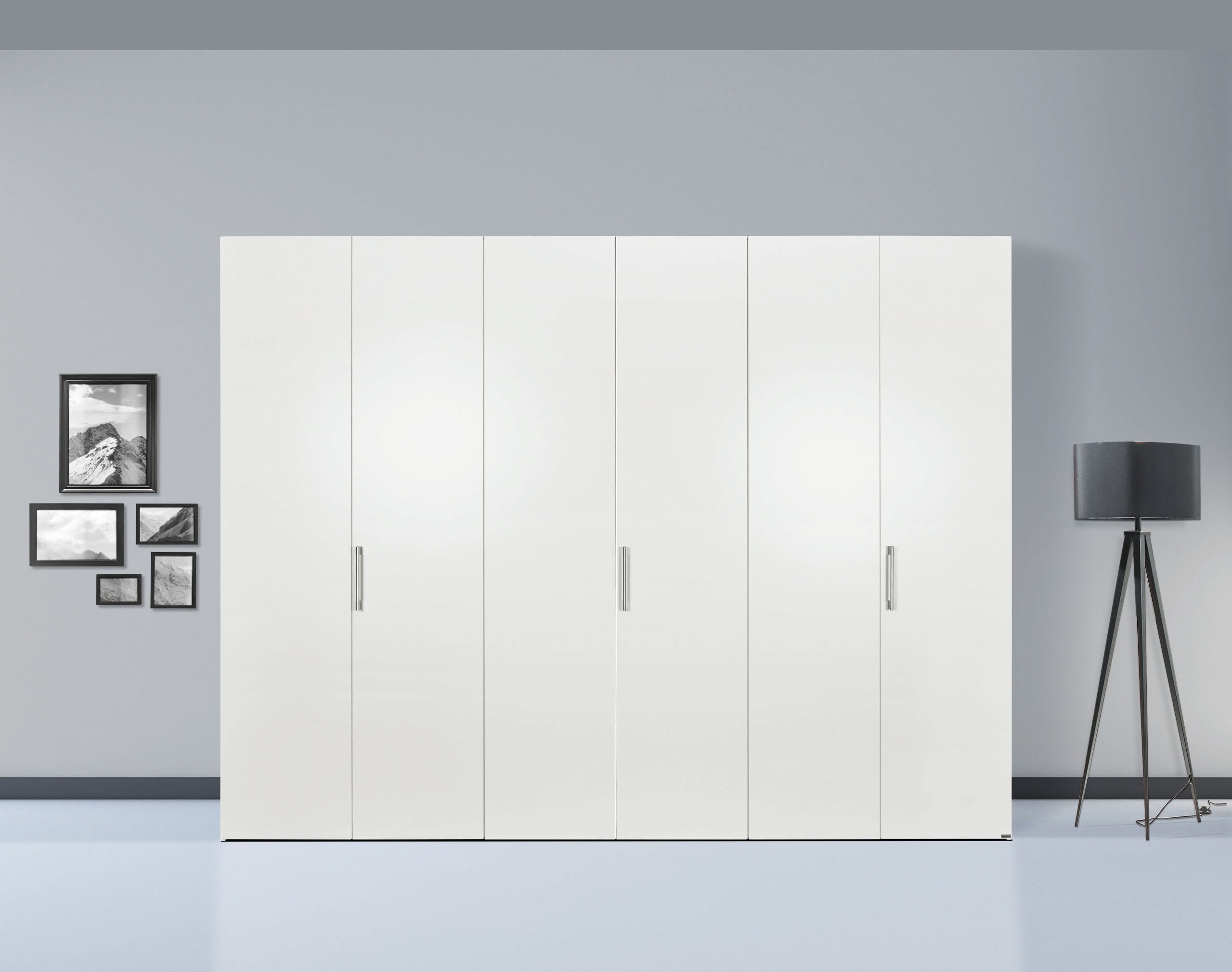 Drehtürenschrank »SOLO«, 6-türig, wahlweise inkl. Zusatzausstattung, Liefer- und...