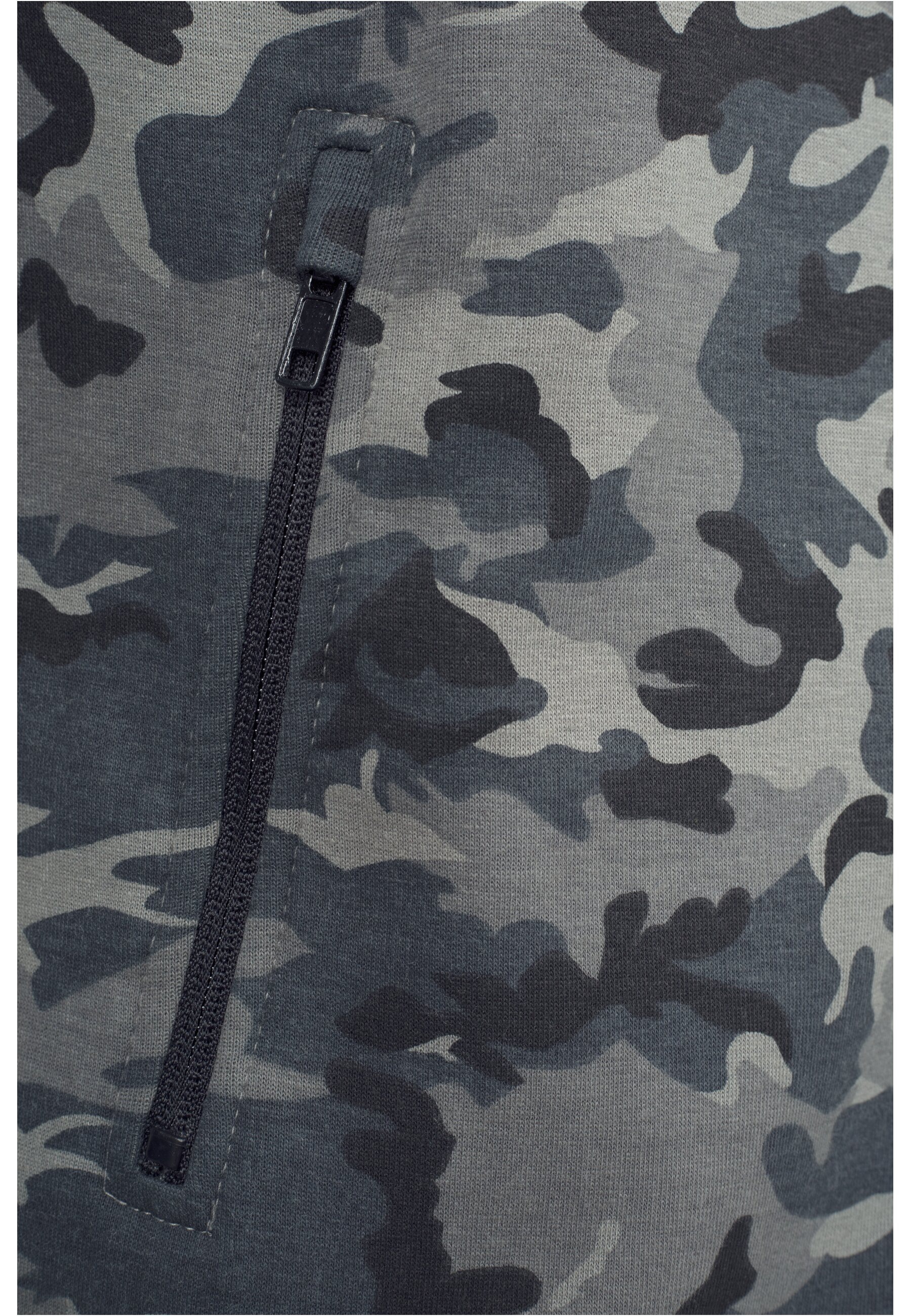 URBAN CLASSICS Allwetterjacke »Urban Classics Herren Interlock Camo Zip Jacket«, (1 St.), mit Kapuze