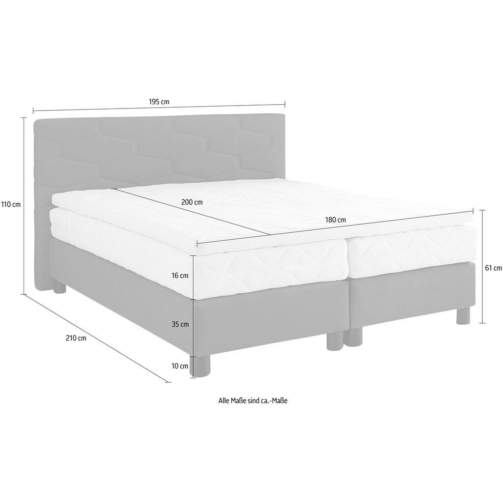 Westfalia Schlafkomfort Boxspringbett