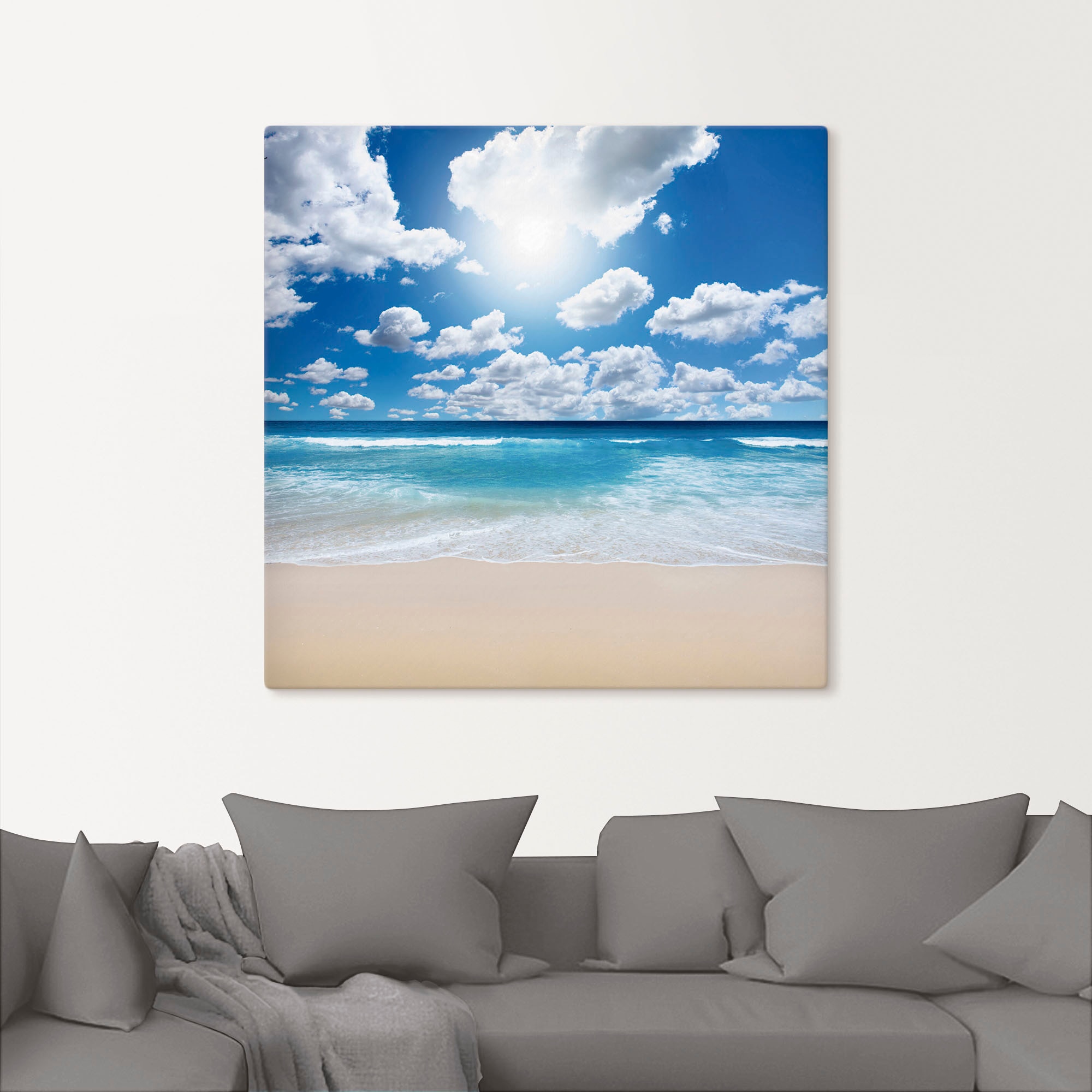 Strandlandschaft«, Strand, Wandbild | versch. Alubild, Leinwandbild, als Wandaufkleber »Großartige oder Poster St.), BAUR Größen Artland kaufen (1 in