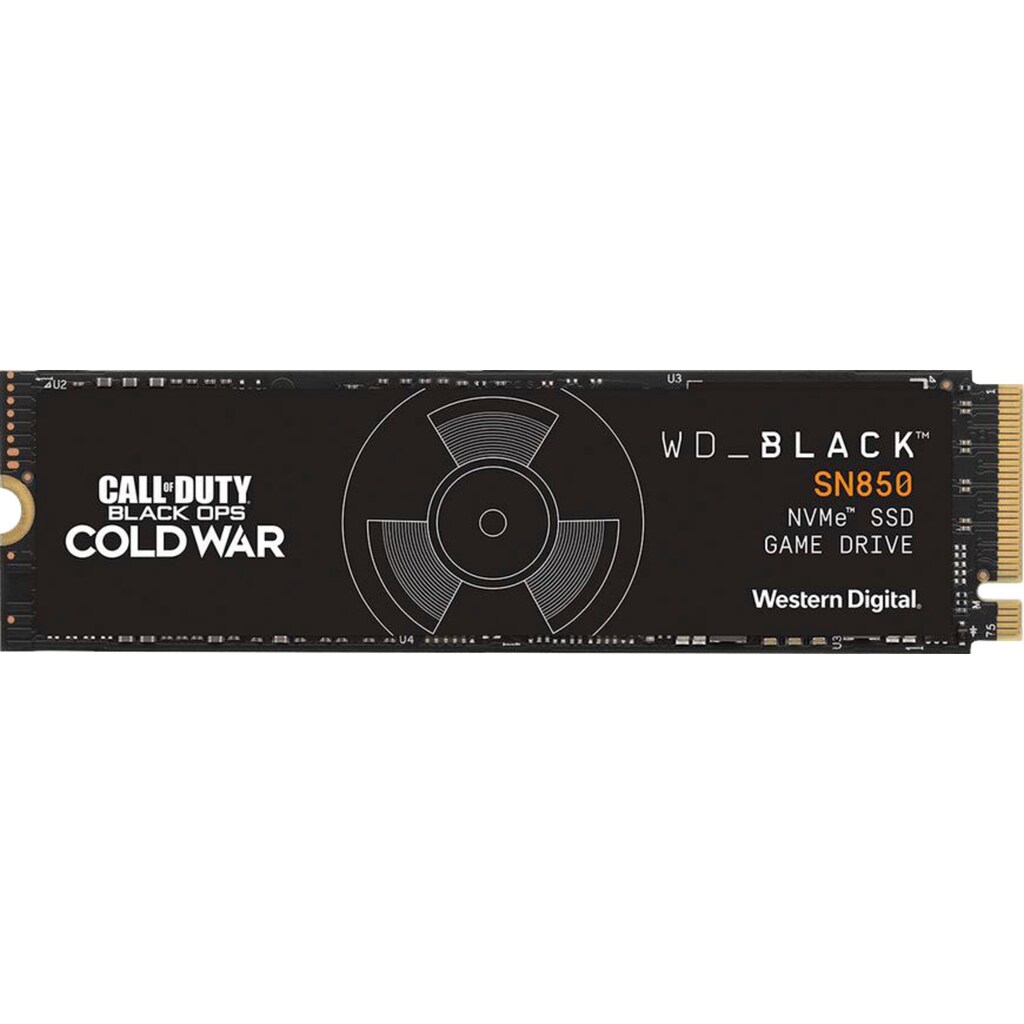 WD_Black Gaming-SSD »SN850 1TB NVMe Call of Duty Edition«, Anschluss M.2 PCIe 4.0