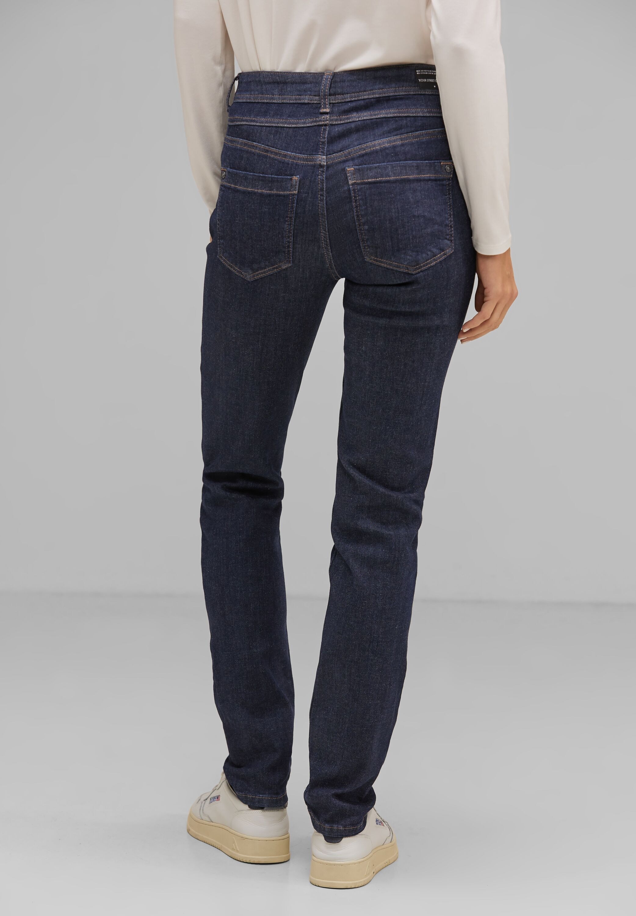 STREET ONE Comfort-fit-Jeans, High Waist