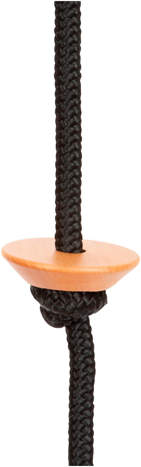 Small Foot Schaukelsitz »Tellerschaukel mit Kletterseil, Black Line«, für Klettergerüst und Baumhaus