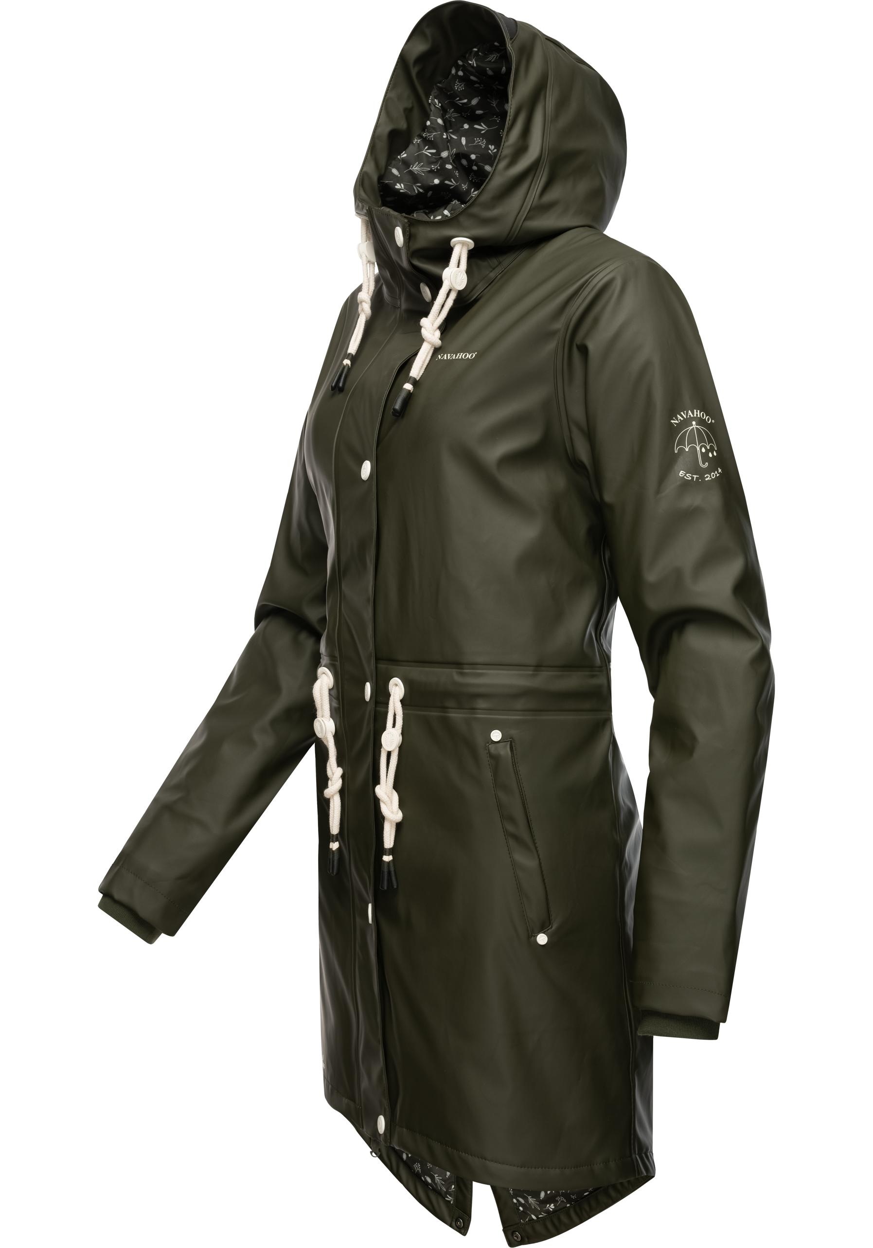 Navahoo Regenjacke "Flower of Ocean" mit Kapuze Wasserdichter Damen Outdoor günstig online kaufen