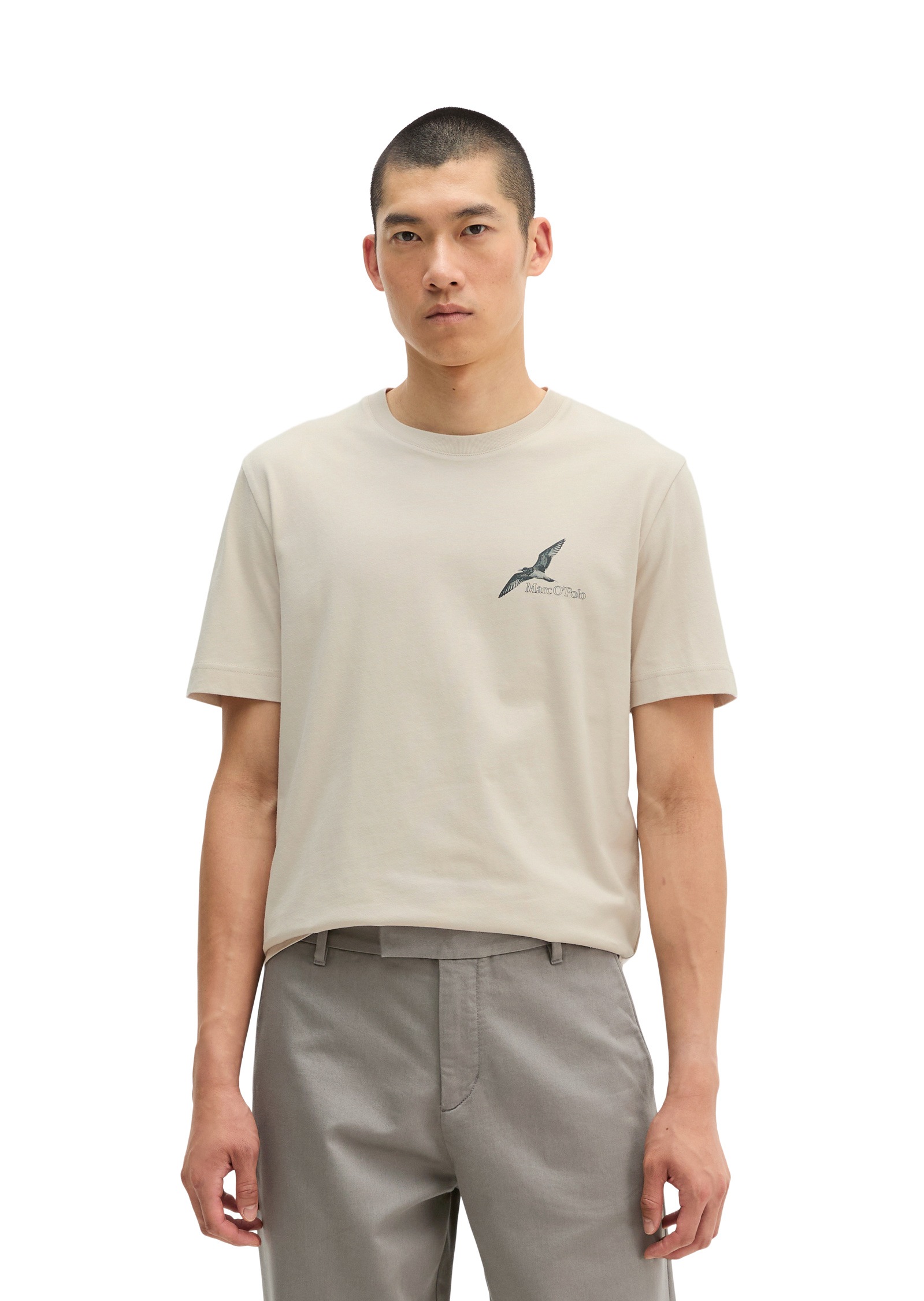 Marc OPolo T-Shirt "aus regenerativer Bio-Baumwolle"