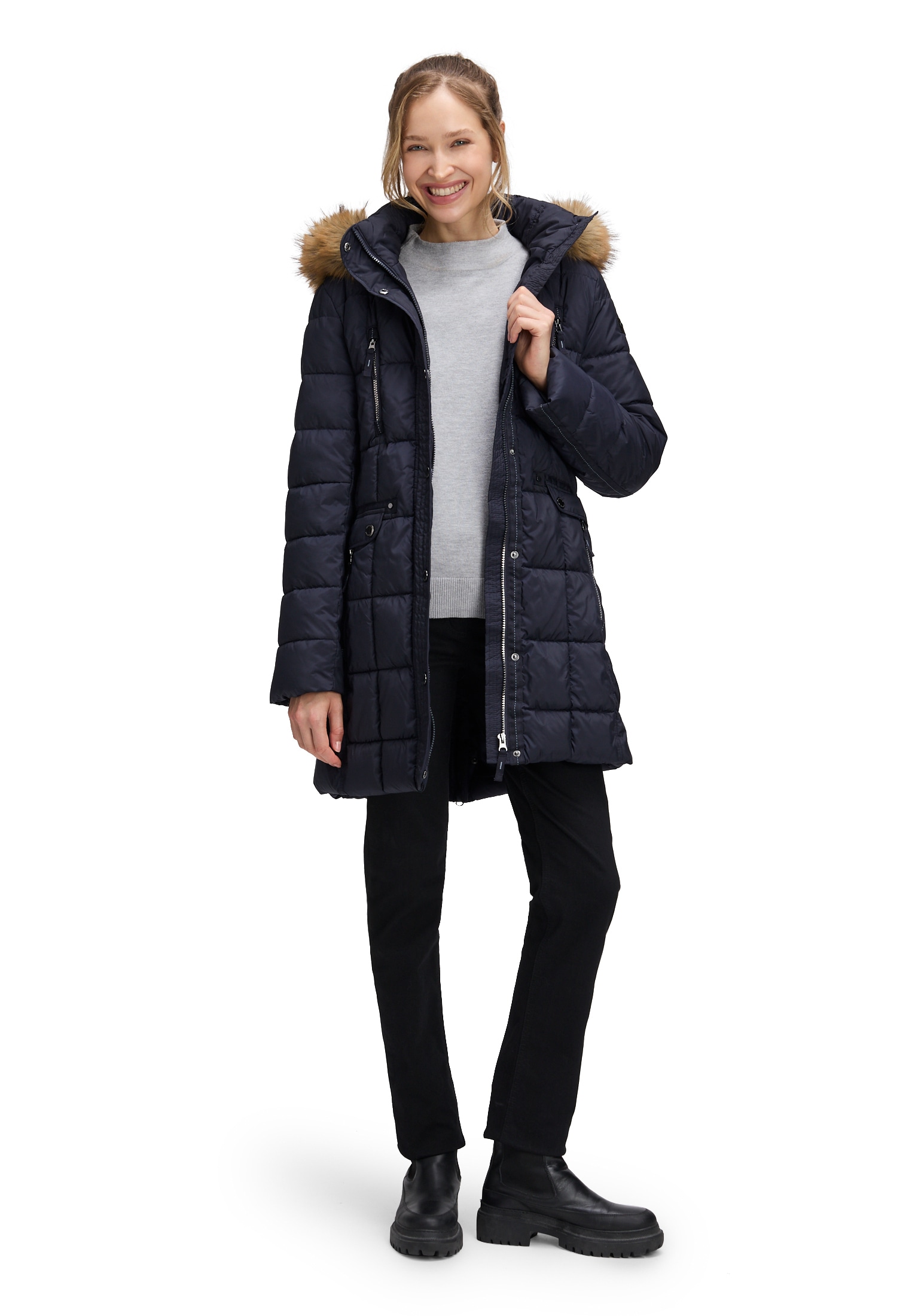 Betty Barclay Outdoorjacke »Damen mit Kapuze« mit Kapuze