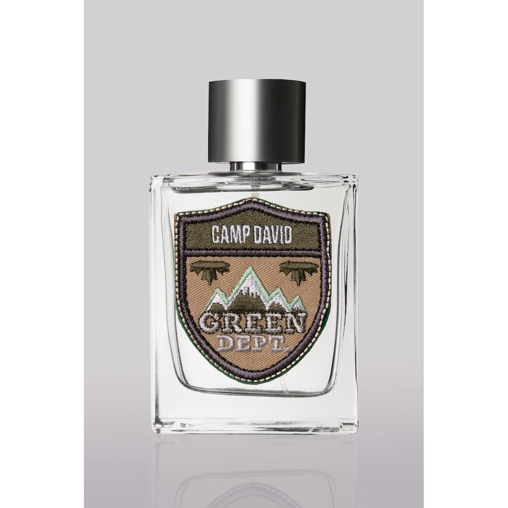 CAMP DAVID Eau de Toilette, Glasflakon