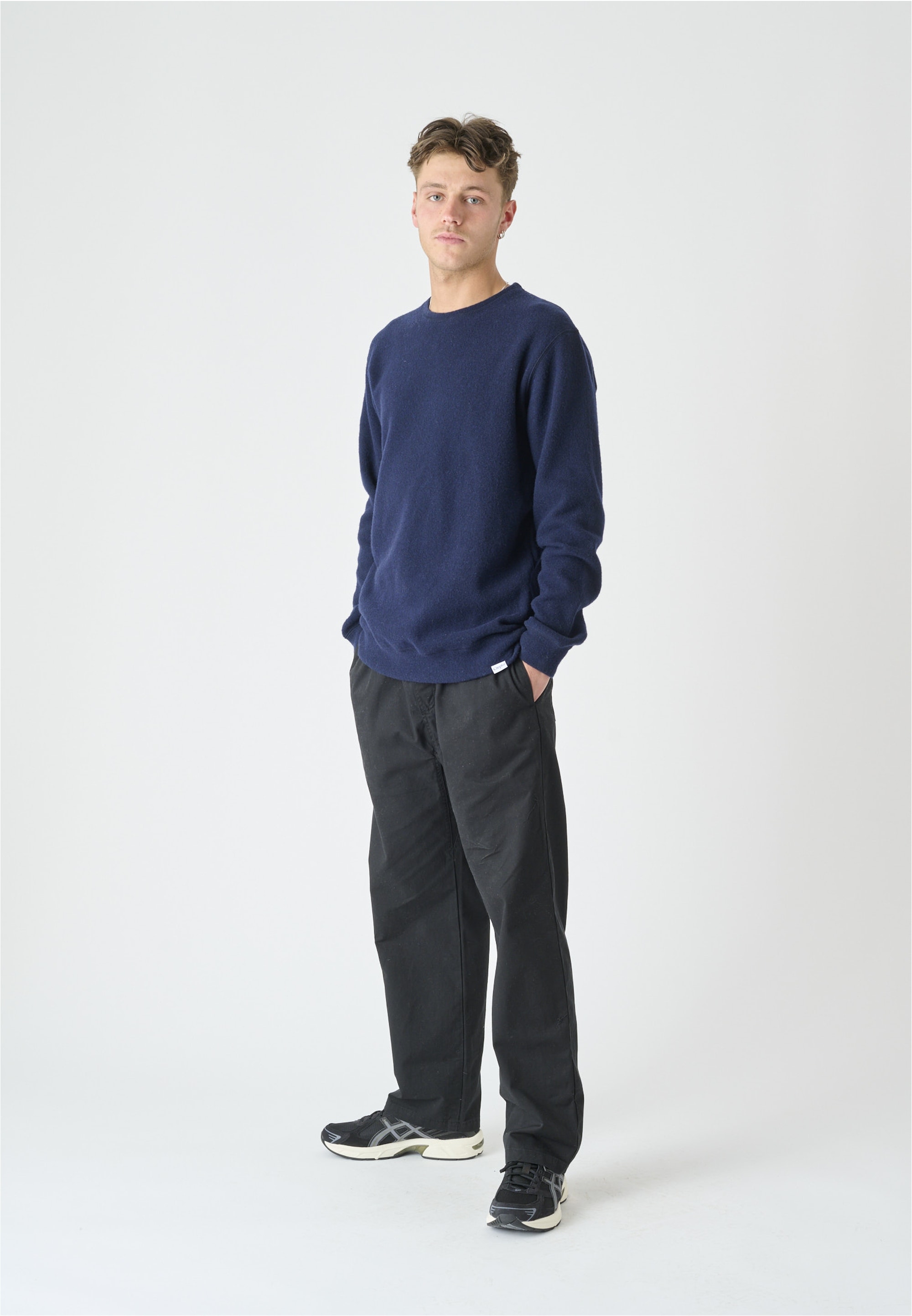 Cleptomanicx Sweatshirt »Noitch«, aus gebondeter Wolle 
