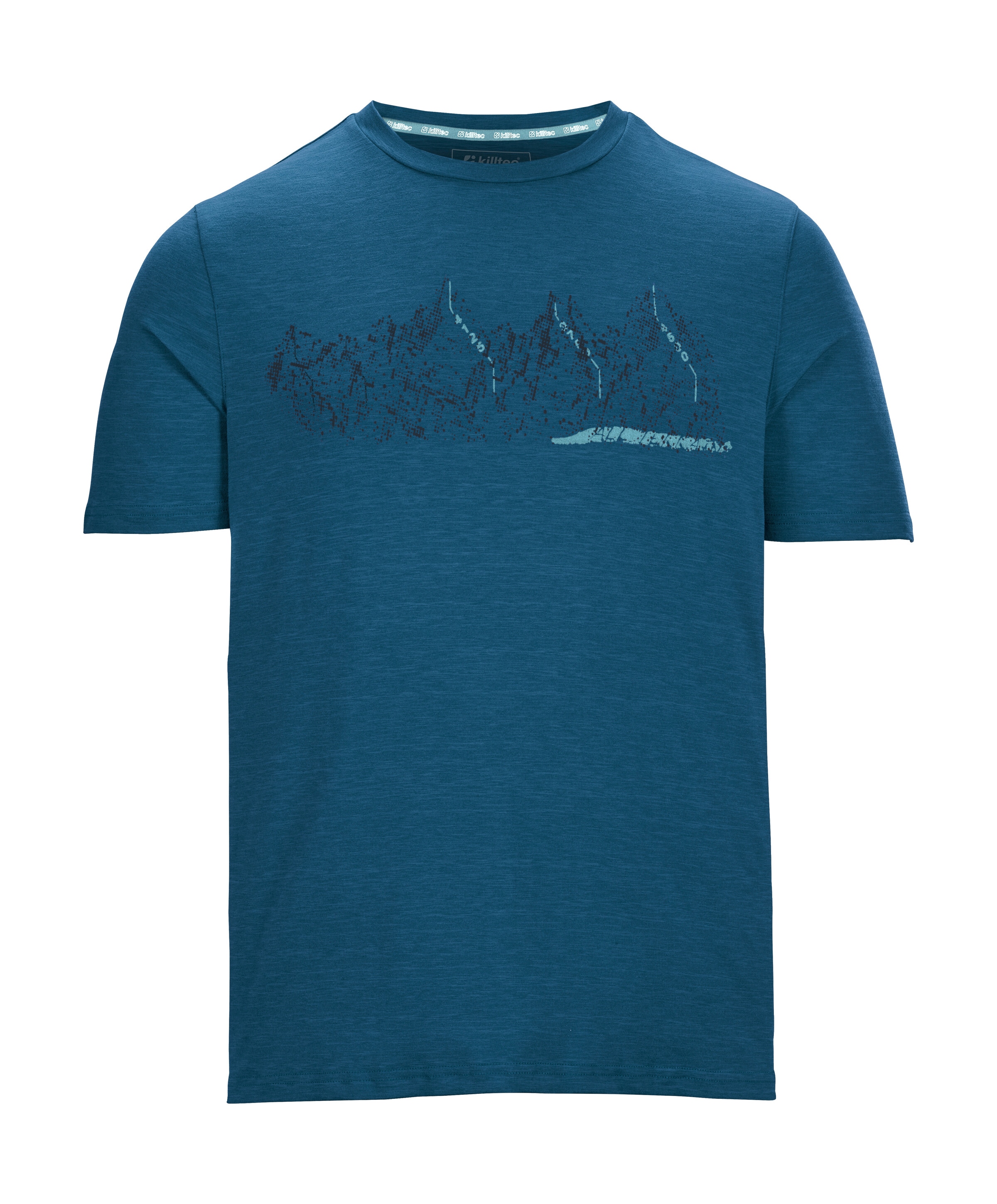 Killtec T-Shirt "MN TSHRT C" Schnelltrocknendes Herren T-Shirt mit Berg-Pri günstig online kaufen