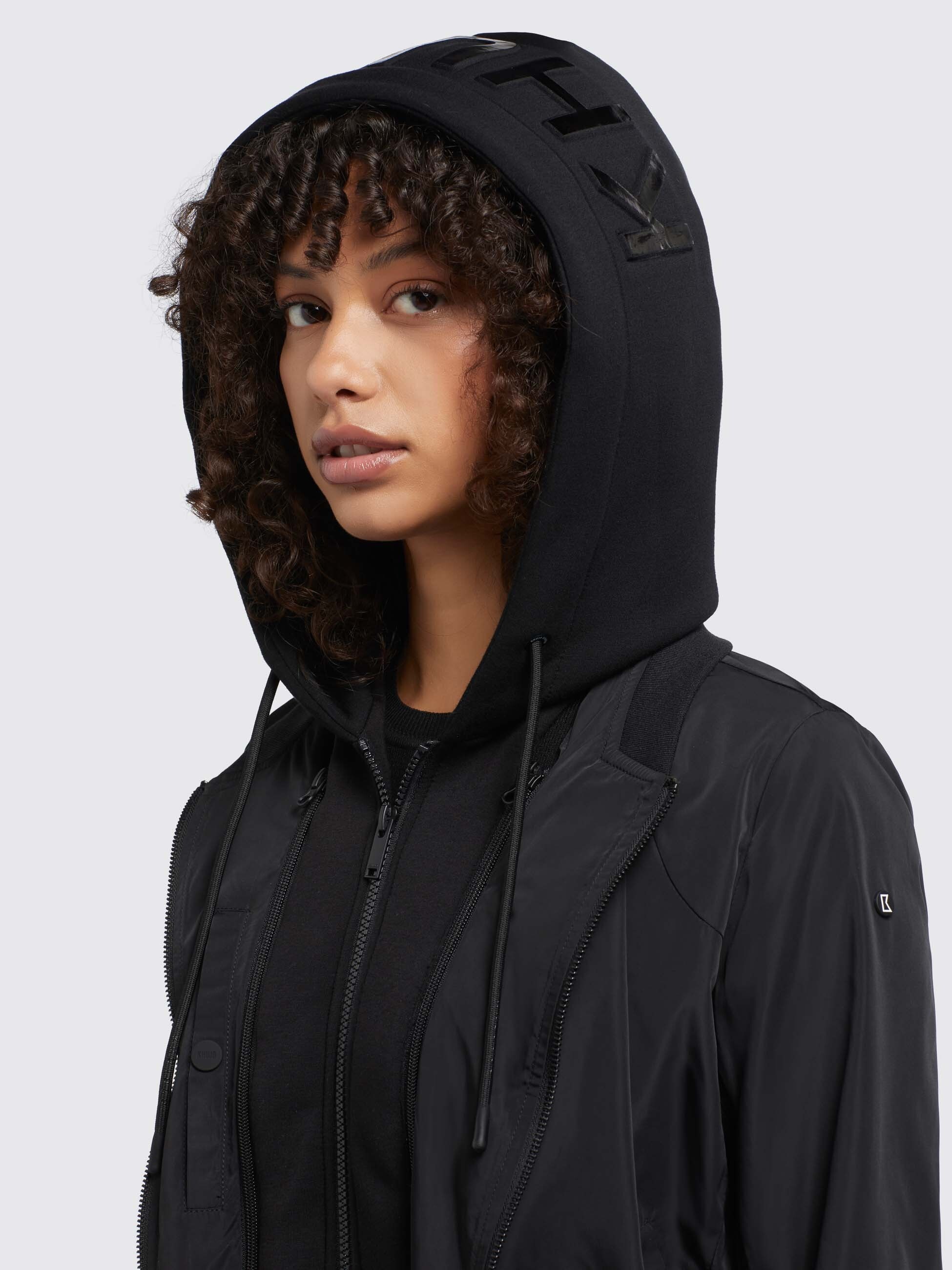 khujo Bomberjacke »PERSEE3«, mit Kapuze