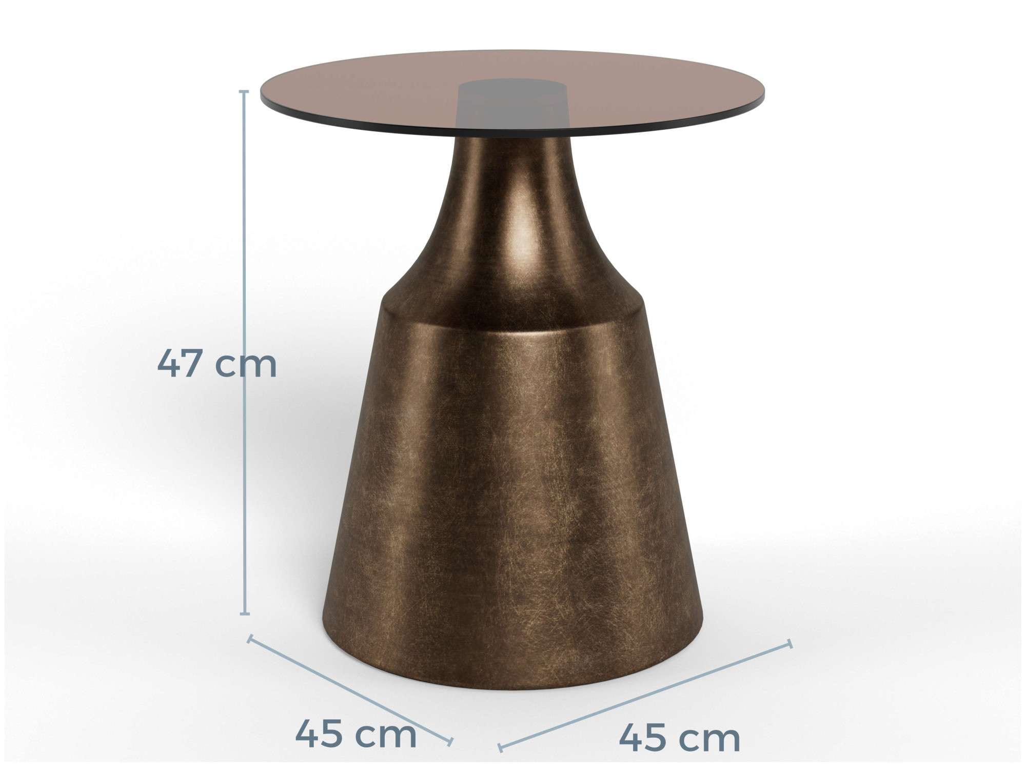ACTONA GROUP Couchtisch »Dunsley, Kaffeetisch, Beistelltisch« Tisch, Tischplatte aus Glas, in 2 Größen