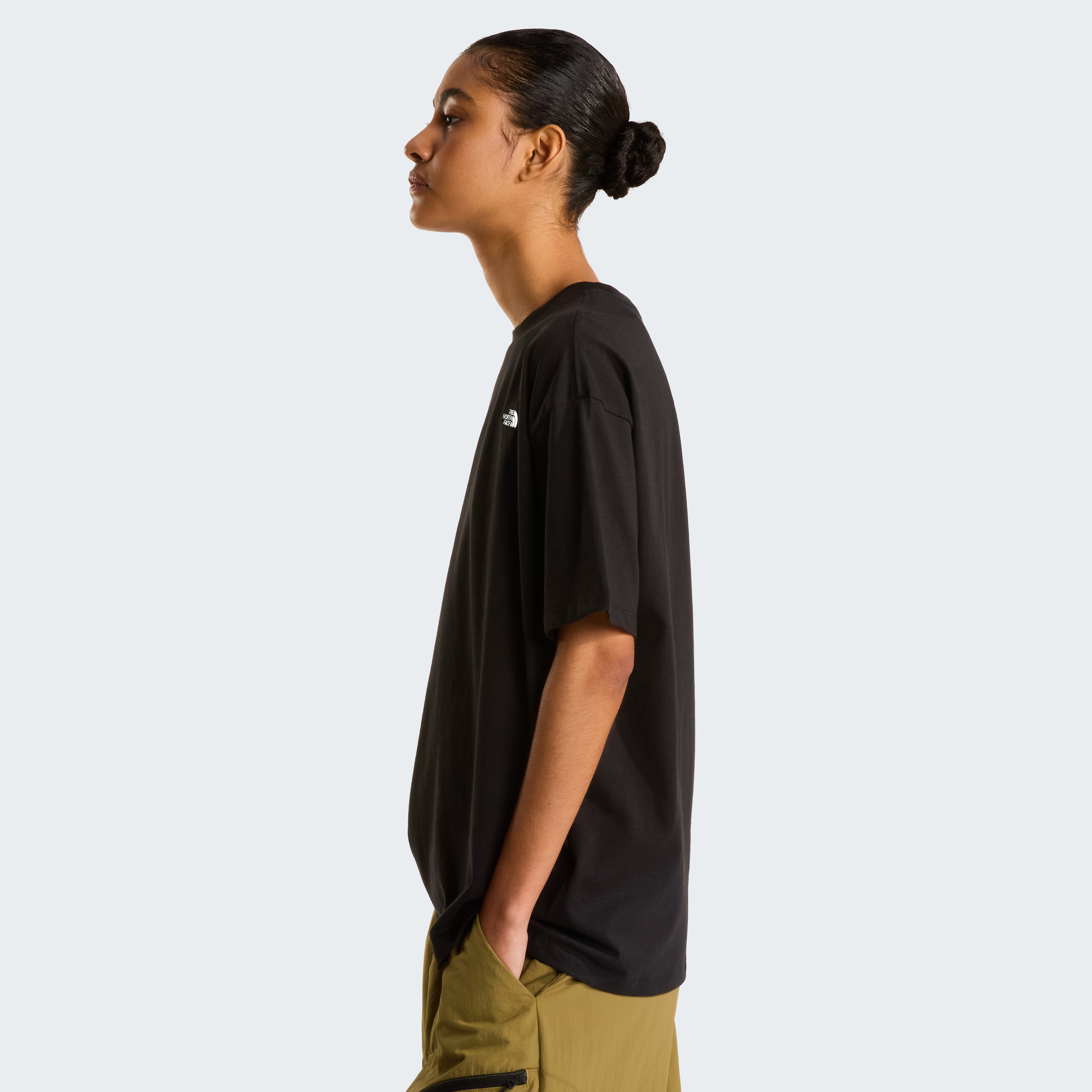 The North Face T-Shirt »W TNF ESSENTIAL SIMPLE DOME OS SS TEE« Oversized Passform