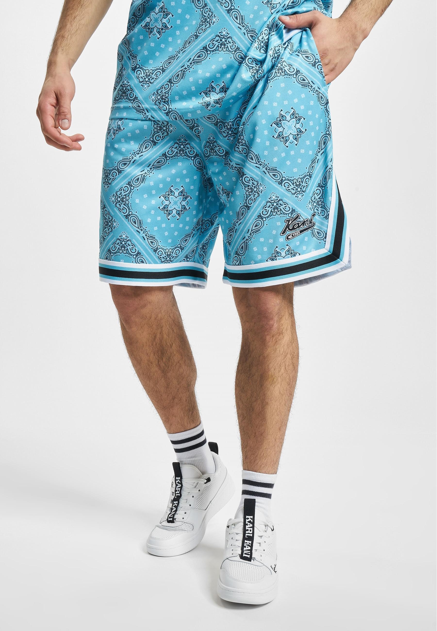 Thumbnail - Karl Kani Shorts "Karl Kani Herren KM232-011-1 KK Varsity Paisley Mesh Shorts"