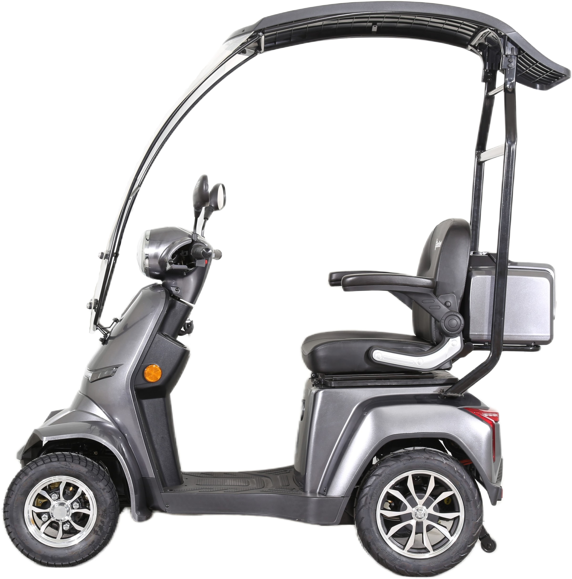 GreenStreet Elektromobil »E-Mover Deluxe«, mit 60V/26Ah Li-Ion-Akku, inkl. Topcase und Dach