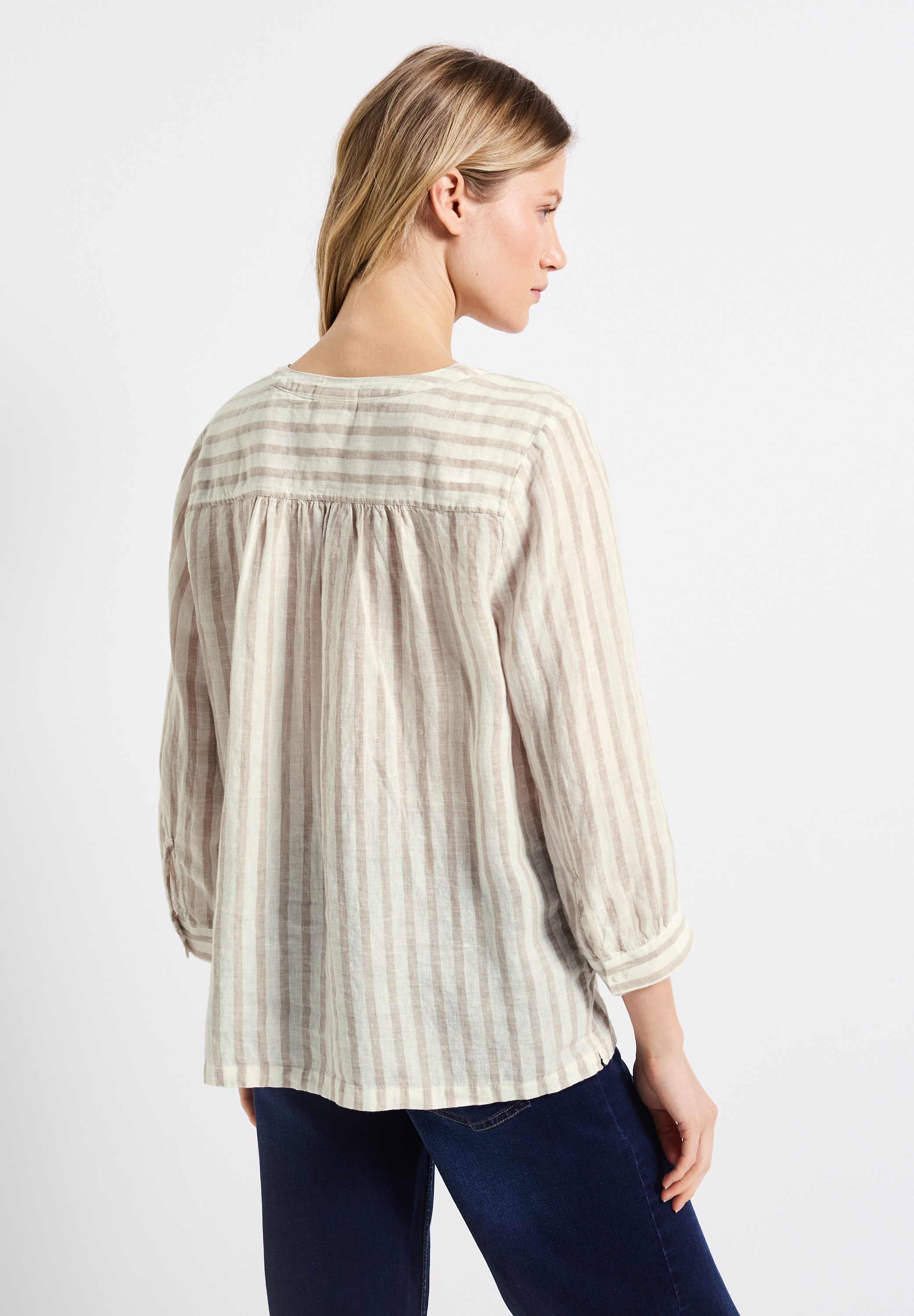 STREET ONE Hemdbluse, mit 3/4 Ärmeln