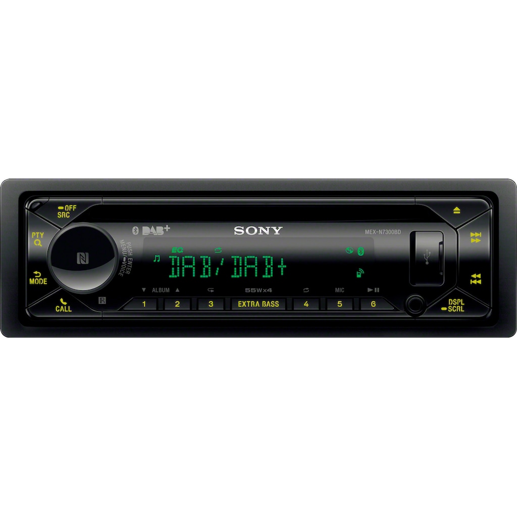 Sony Autoradio »MEXN7300KIT«, (Bluetooth Digitalradio (DAB+) 55 W)