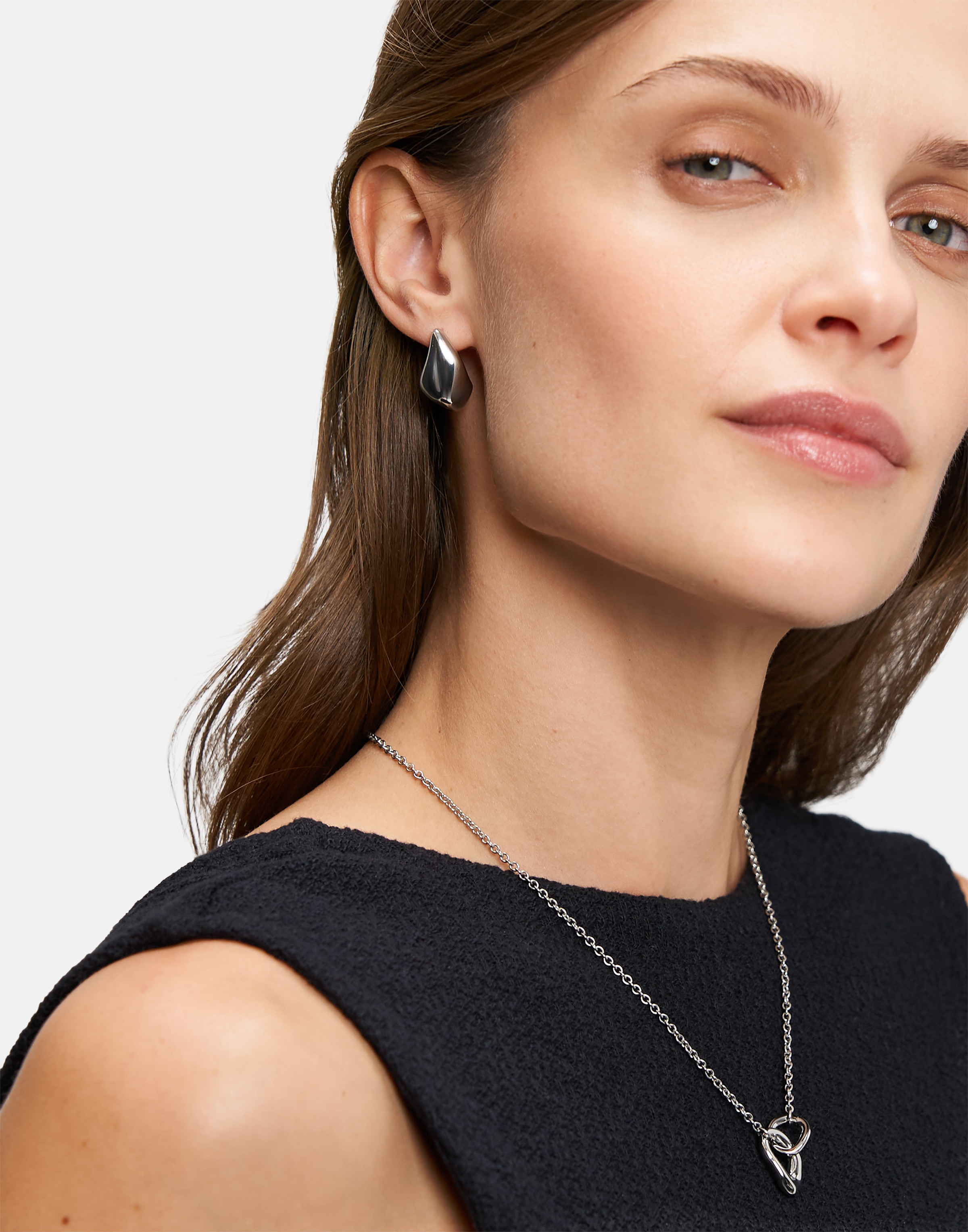 Tamaris Kette mit Anhänger »Schmuck Geschenk Edelstahl Halskette Organic Shapes«