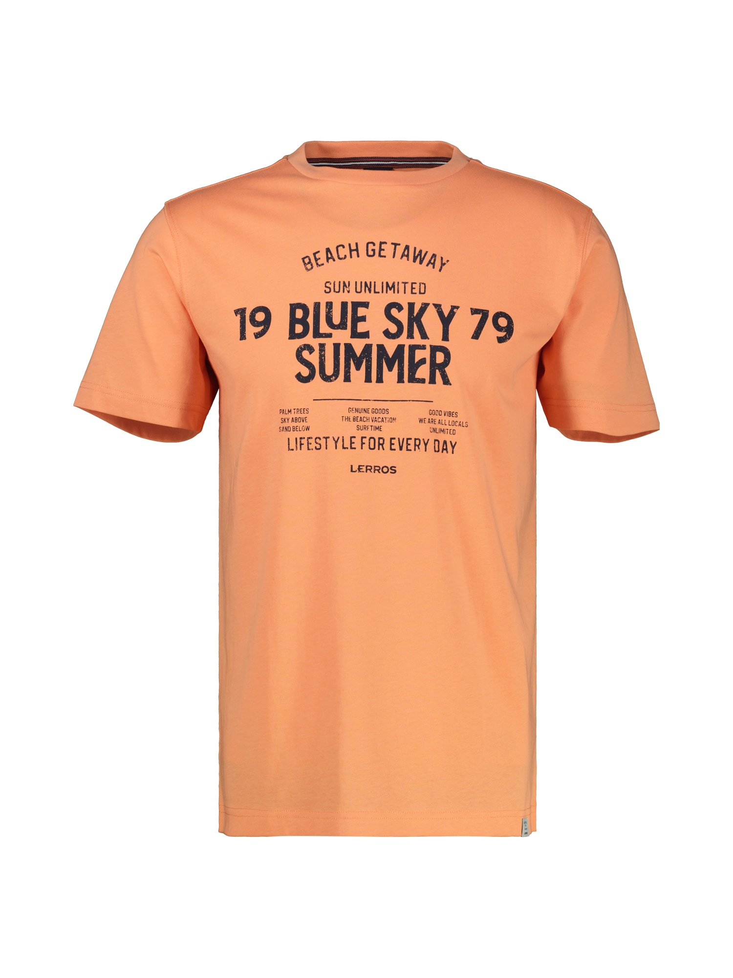 LERROS T-Shirt "LERROS T-Shirt mit Brustprint in Großen Größen" günstig online kaufen