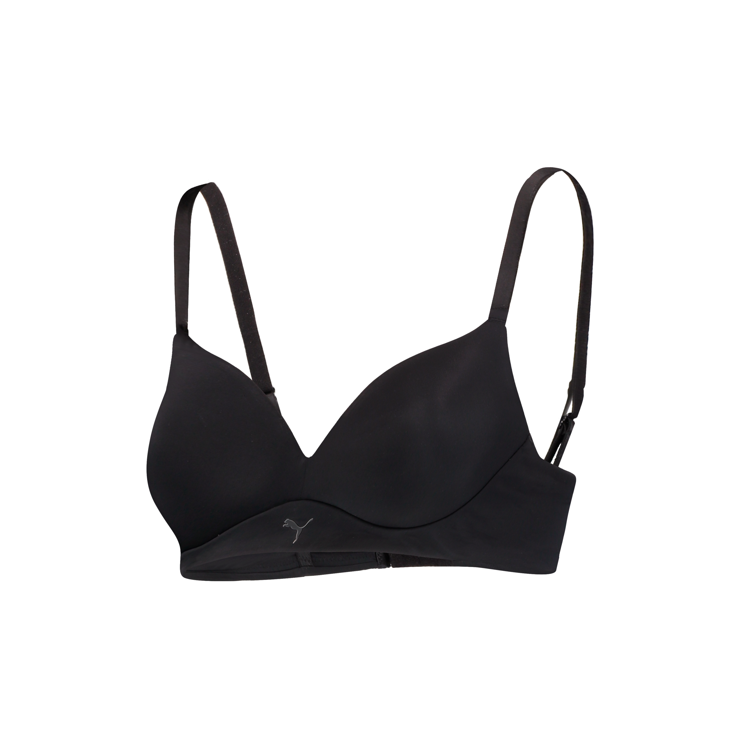 PUMA Bügelloser BH »PUMA WOMEN SOFT PADDED BRA 1P«, Unterbrustband mit Logodruck