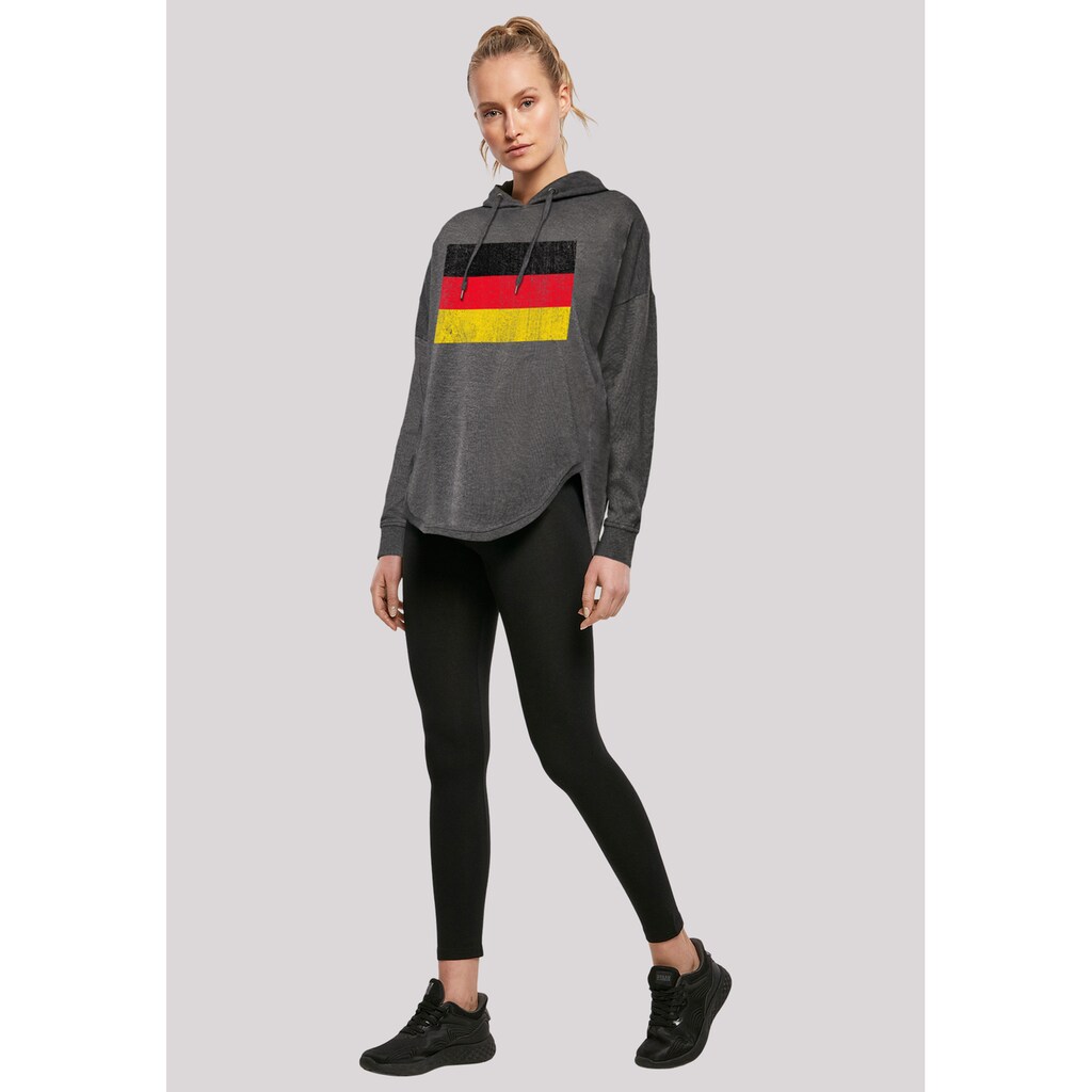 F4NT4STIC Kapuzenpullover »Germany Deutschland Flagge distressed«