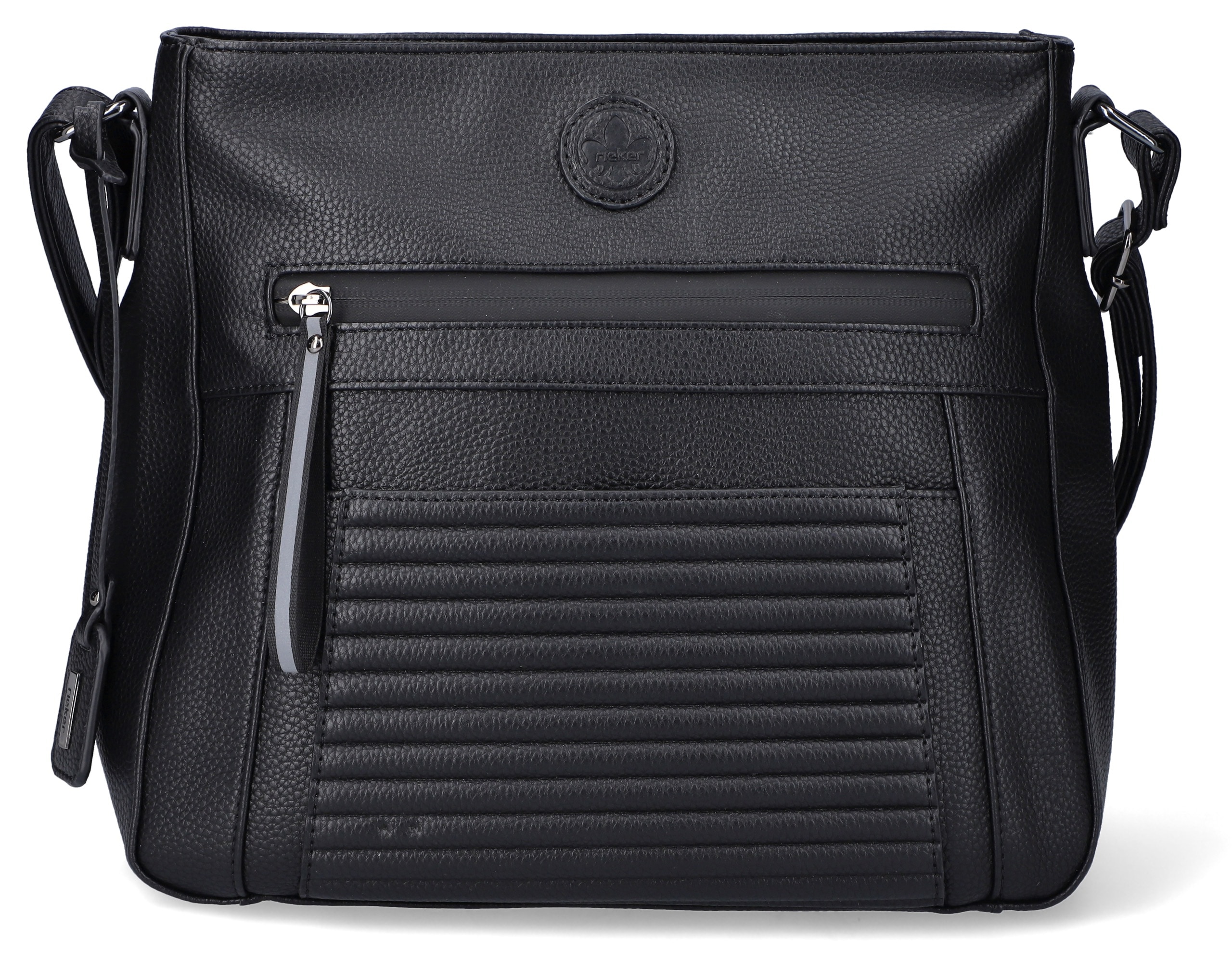 Rieker Schultertasche, Damen-Handtasche, mit praktischen Fächern