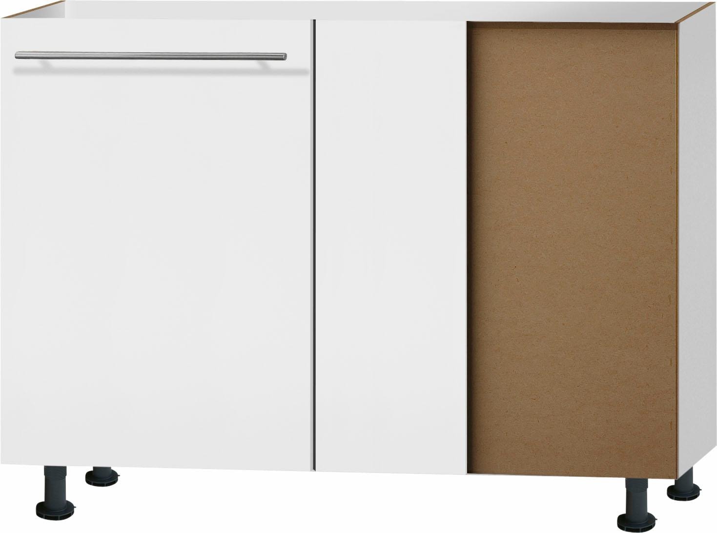 OPTIFIT "Bern" 100 cm breit, mit 1 Tür mit höhenverstellbaren Füßen, mit Metallgriff