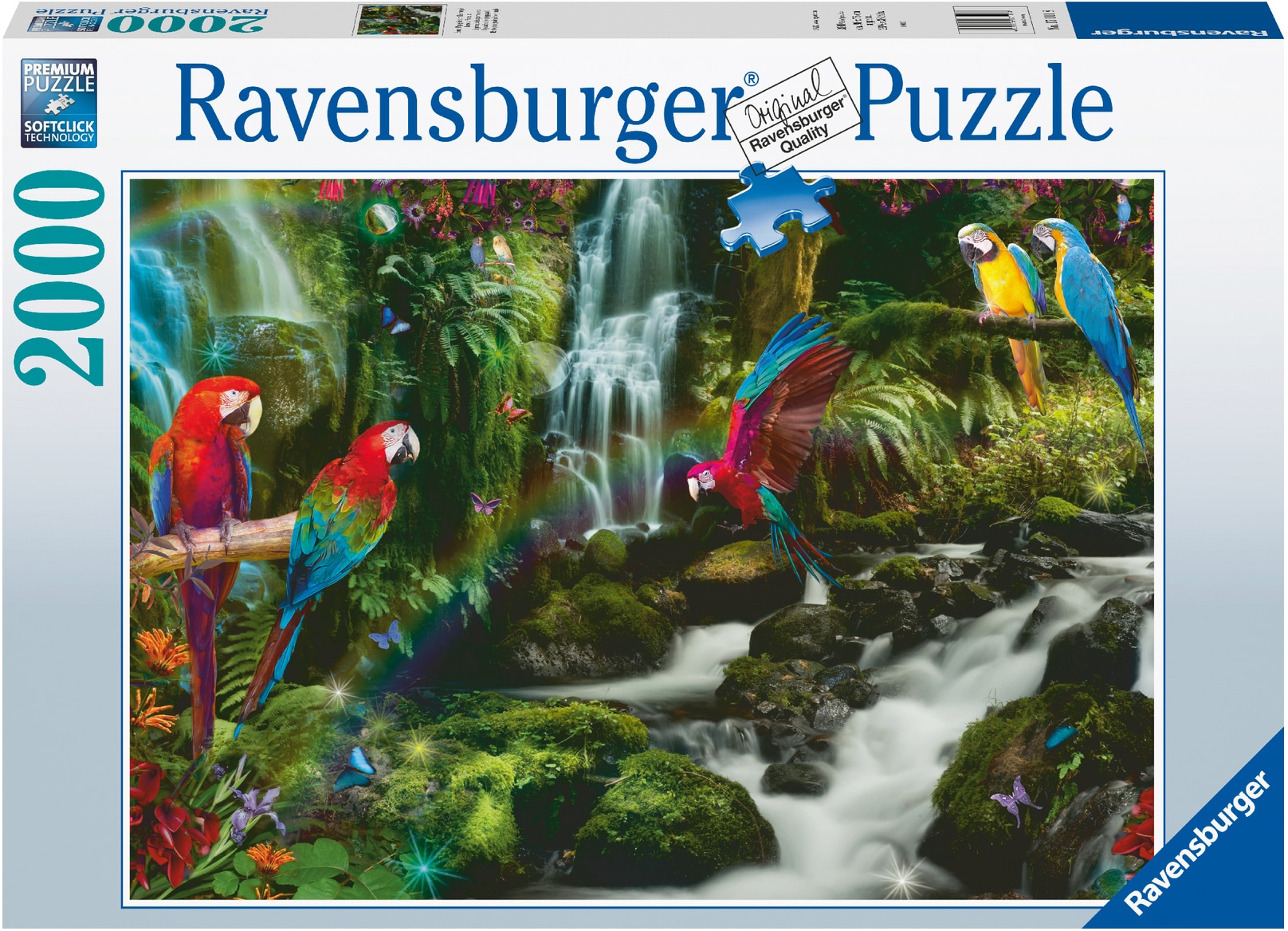 Ravensburger Puzzle »Bunte Papageien im Dschungel«, Made in Germany, FSC® - schützt Wald - weltweit
