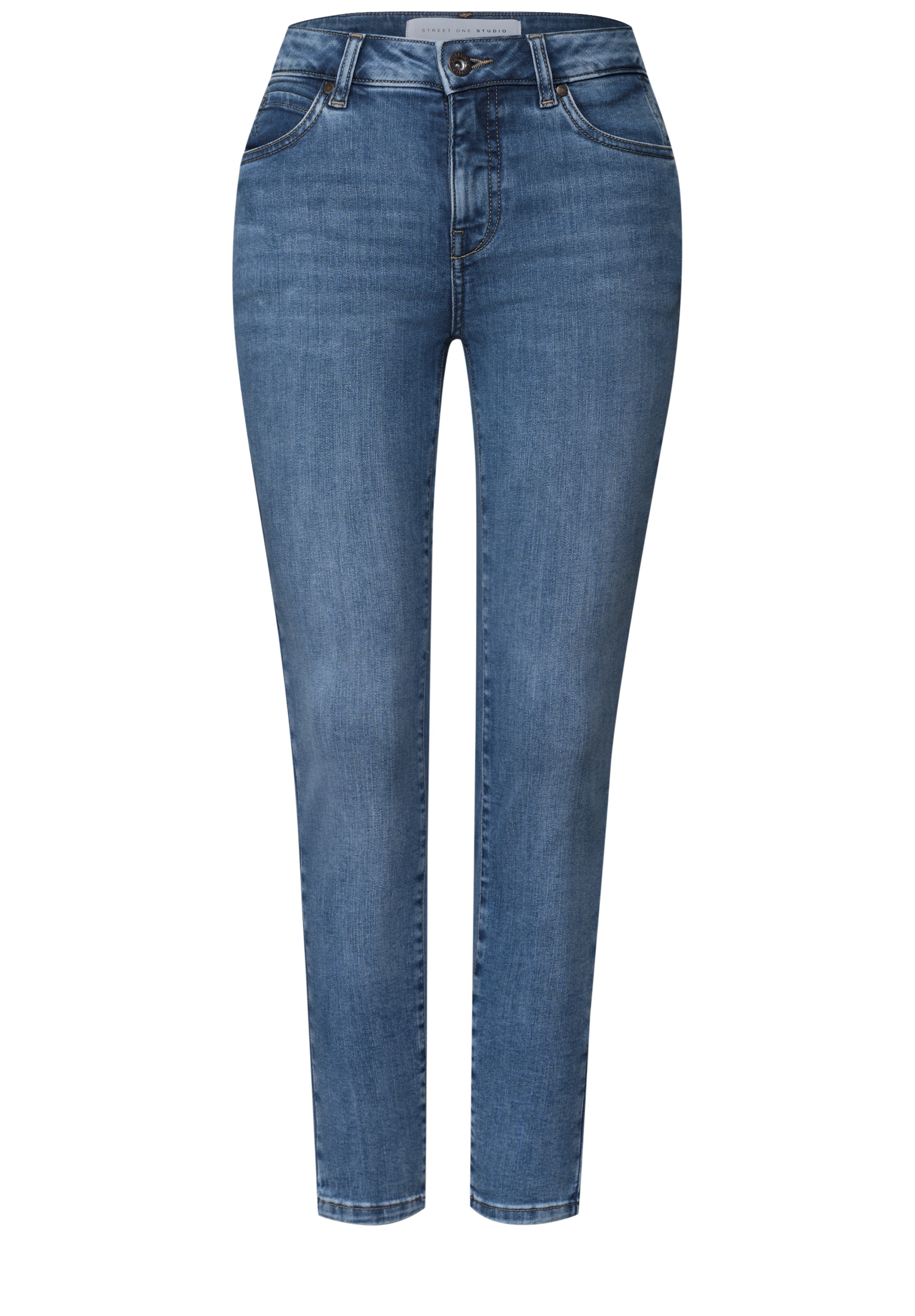 STREET ONE STUDIO Skinny-fit-Jeans 5-Pocket-Style
