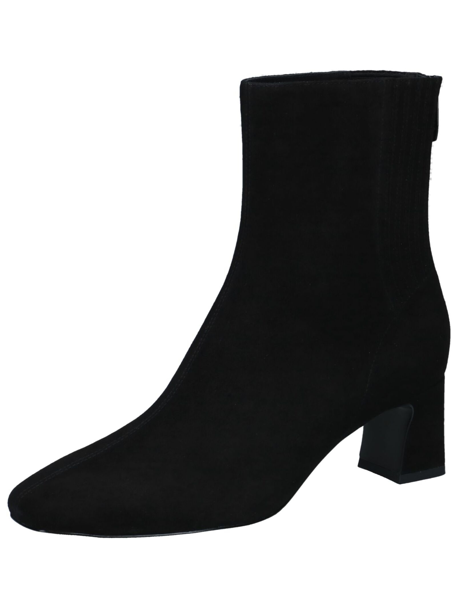 PETER KAISER Damen Stiefelette "Peter Kaiser Stiefelette Veloursleder", Gr. 35,5, schwarz, Veloursleder, Schuhe
