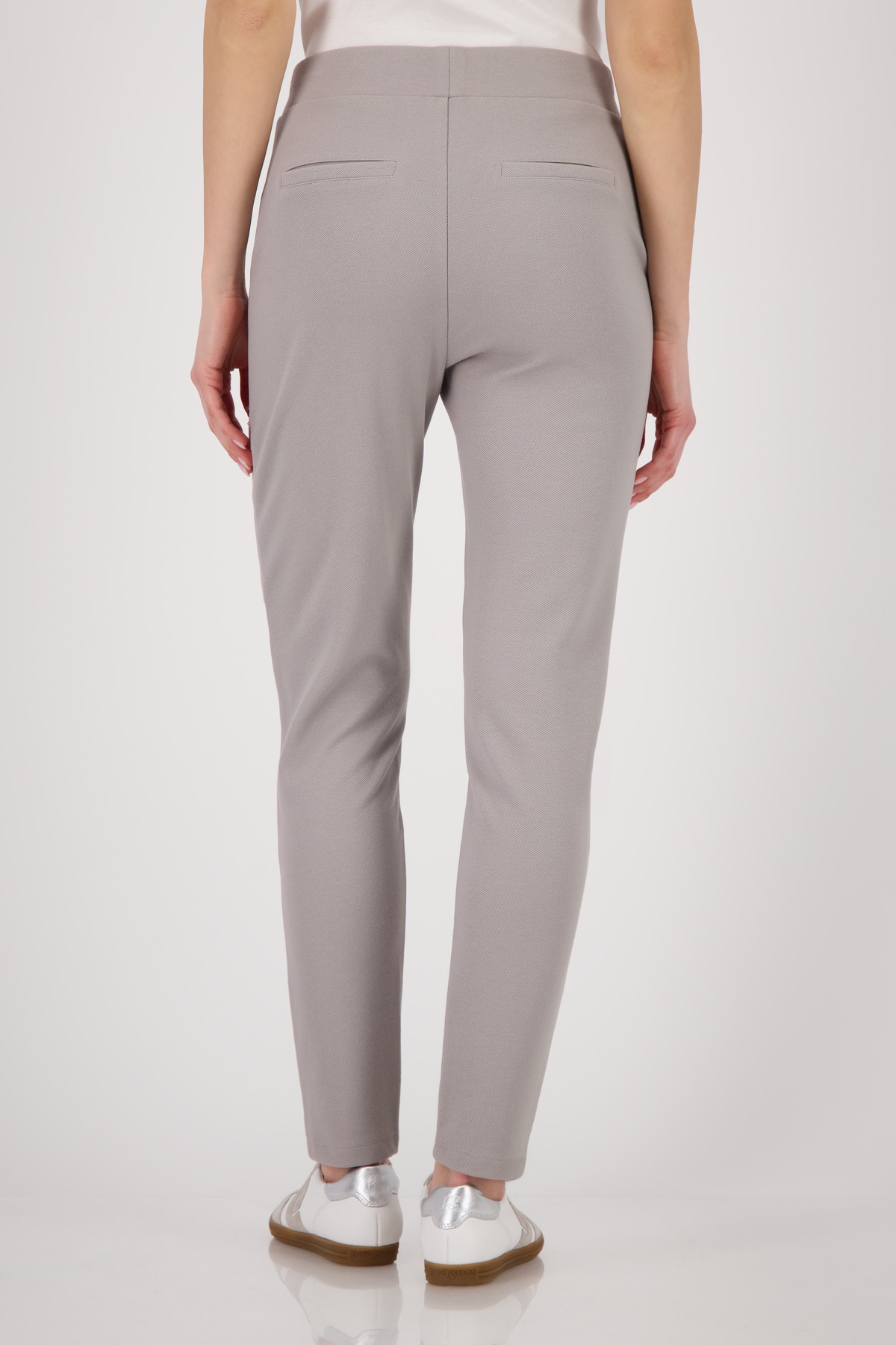 Thumbnail - Monari Jogger Pants "Hose Basic Rippe" mit schmaler Beinform