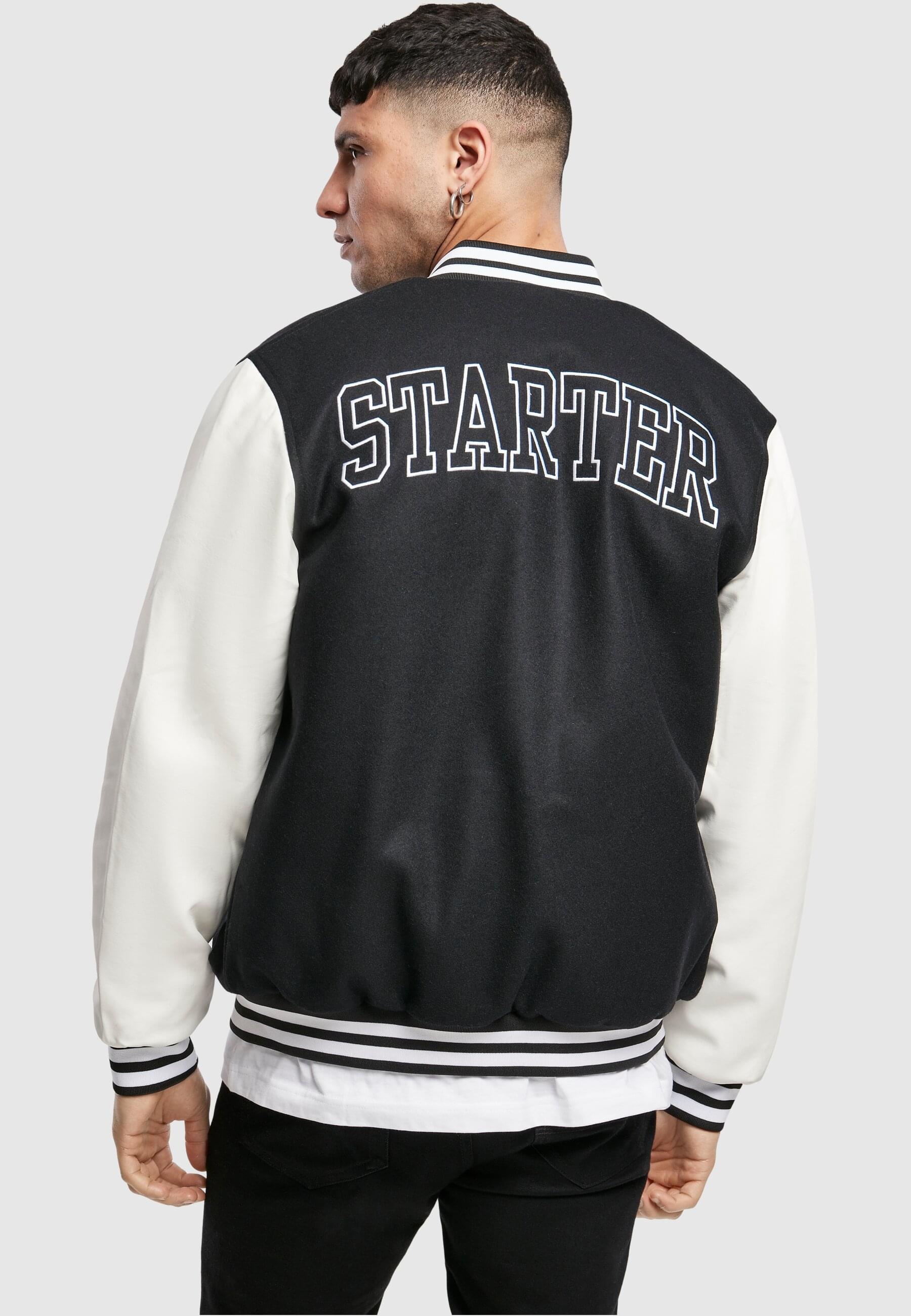 Starter Black Label Collegejacke »Starter Black Label Herren Starter College Jacket«, (1 St.), ohne Kapuze