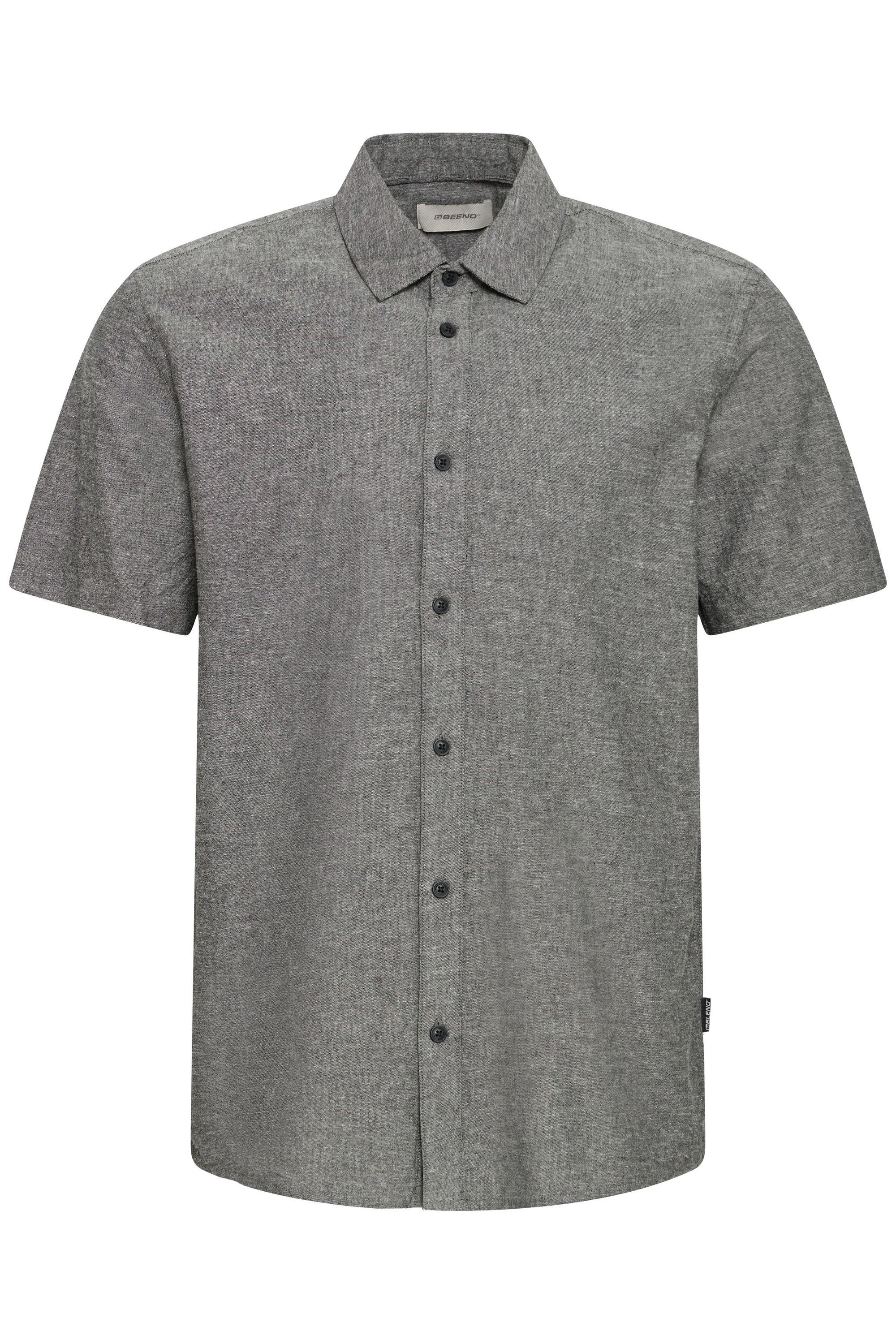 Blend Leinenhemd "BHAban Slub Linen Mix" Leinen-Mix Hemd in Melange-Optik günstig online kaufen