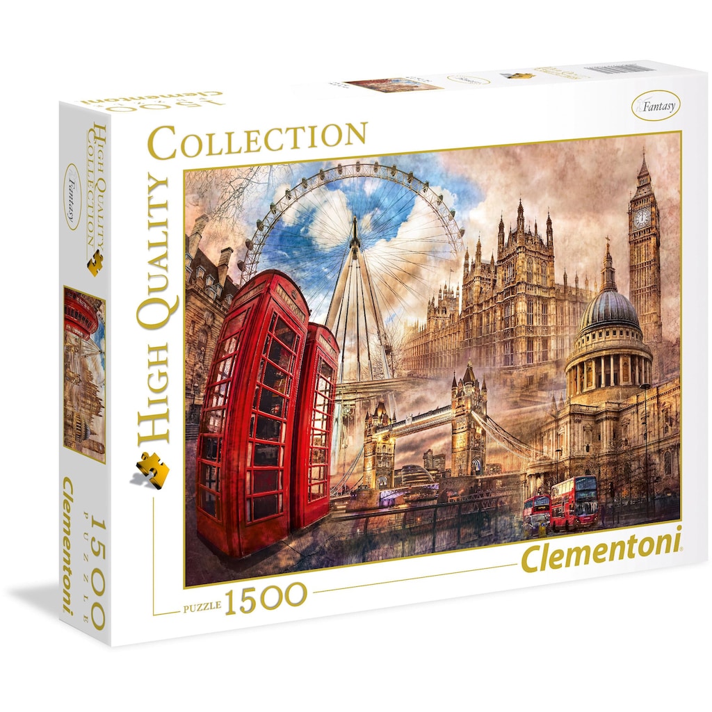 Clementoni® Puzzle »High Quality Collection, Altes London«