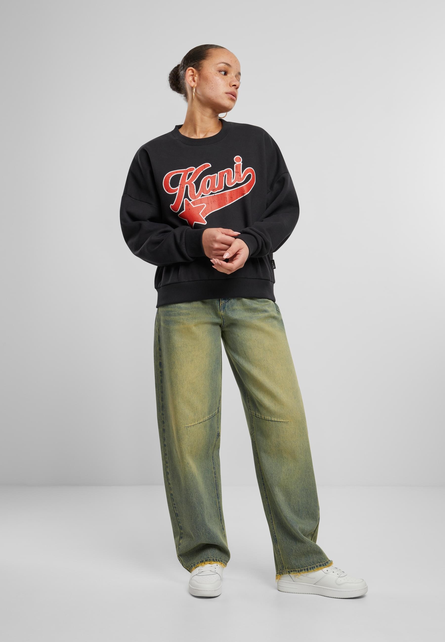 Karl Kani Sweater »Karl Kani Karl Kani Woven Signature Star Logo Crew«