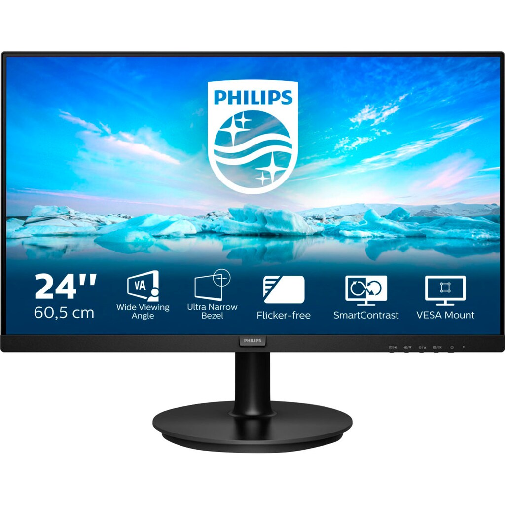 Hyrican Gaming-PC-Komplettsystem »Military SET02093«, inklusive 24" Monitor Philips 241V8LA/00