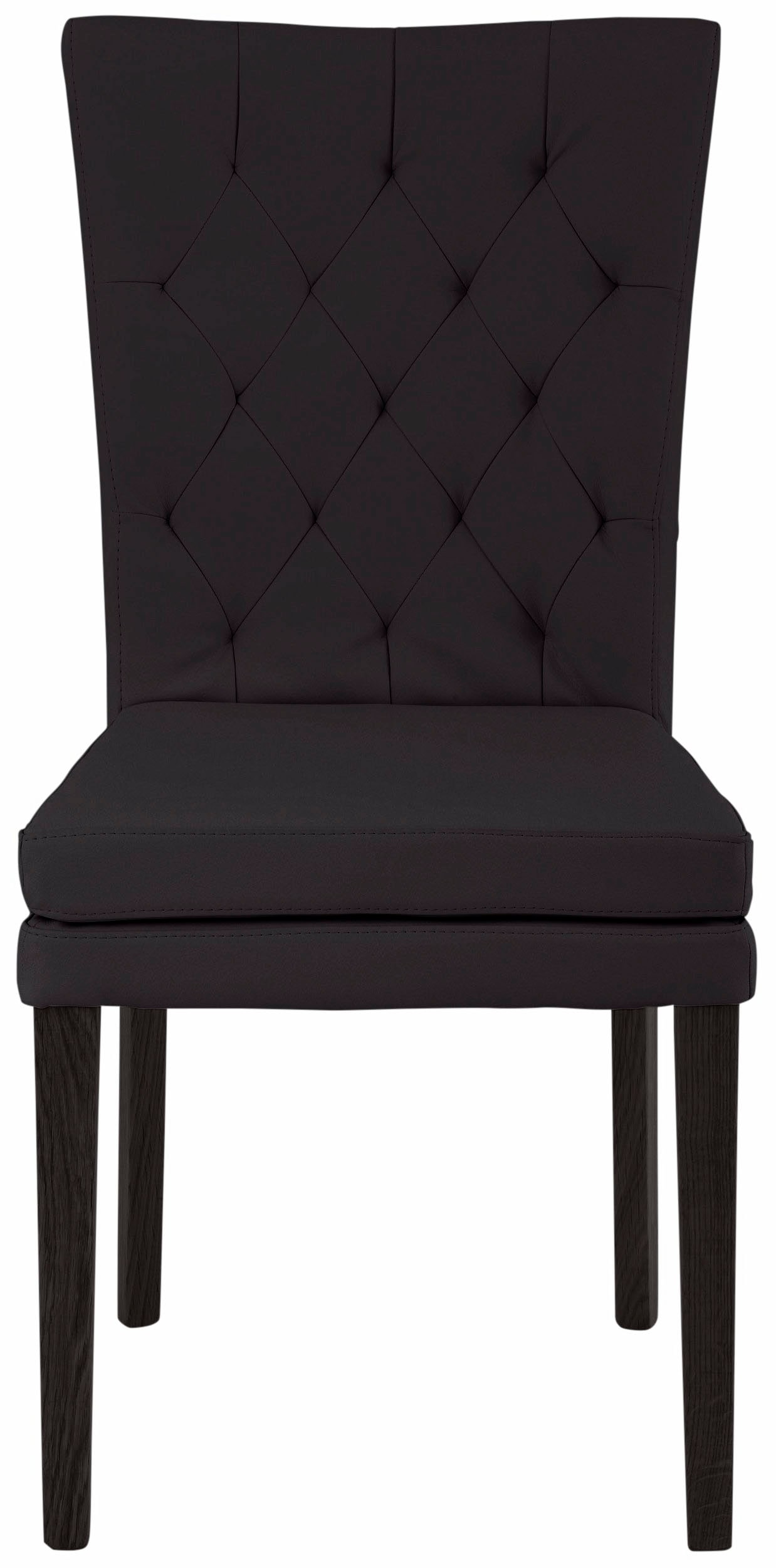 Home affaire 4-Fußstuhl "Colorado" (Set) 4 Stk.Beine aus Buche, wengefarben günstig online kaufen