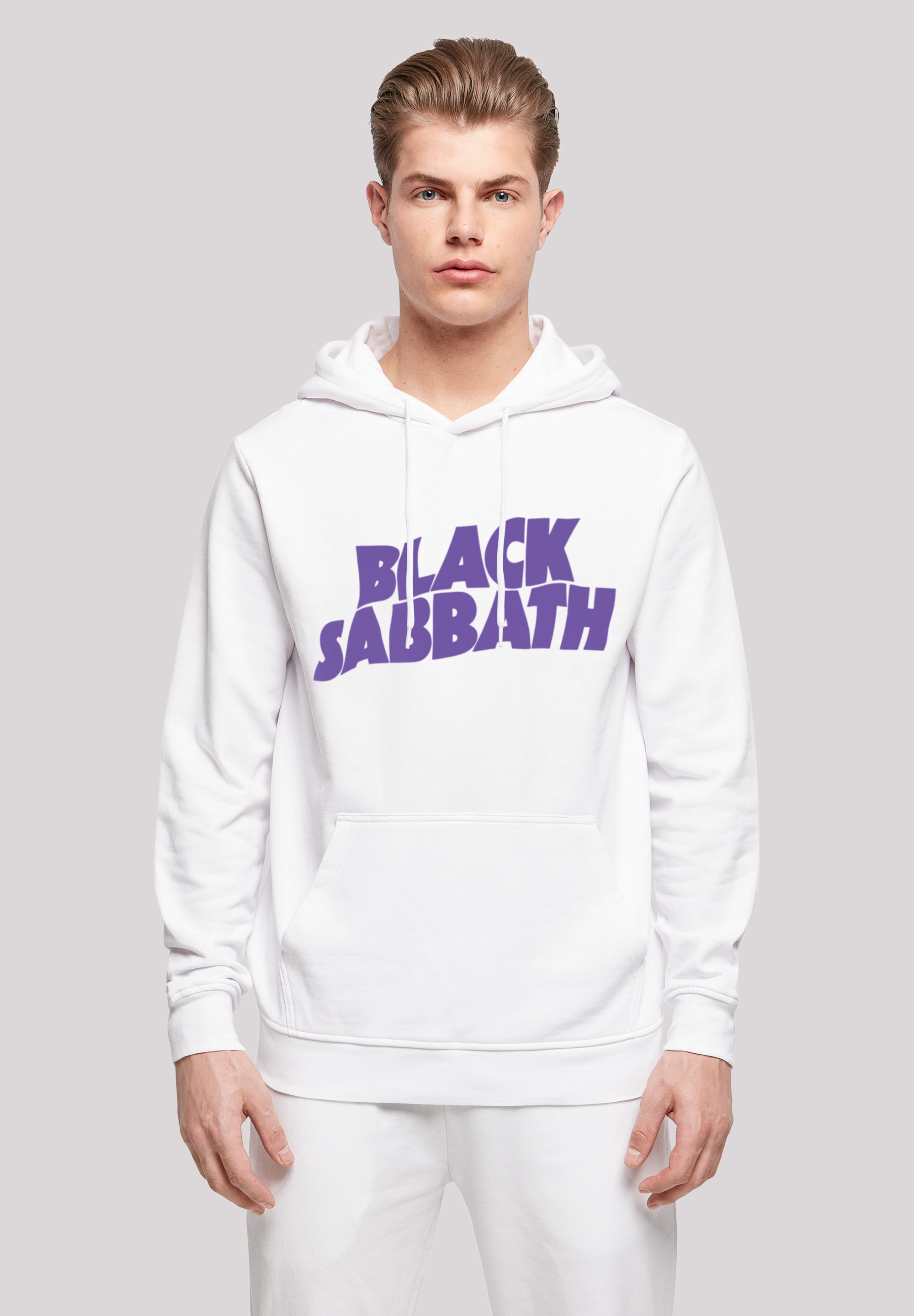 ▷ Logo Wavy BAUR Black«, Heavy Band Metal Print »Black Sabbath bestellen Kapuzenpullover | F4NT4STIC