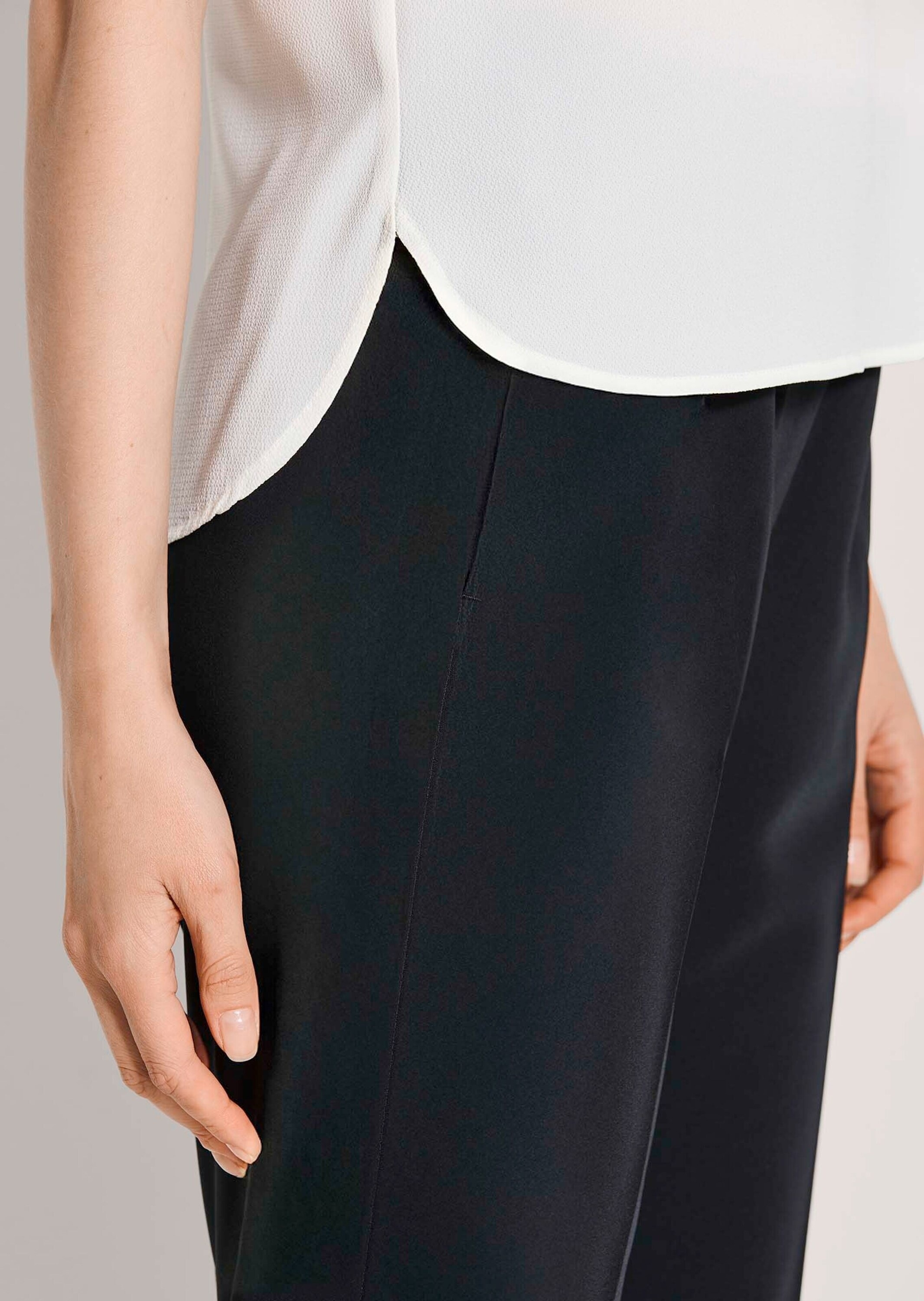 MADELEINE Shirtbluse »Blusenshirt Sommerbluse mit Reißverschluss« Reißverschluss am Rücken