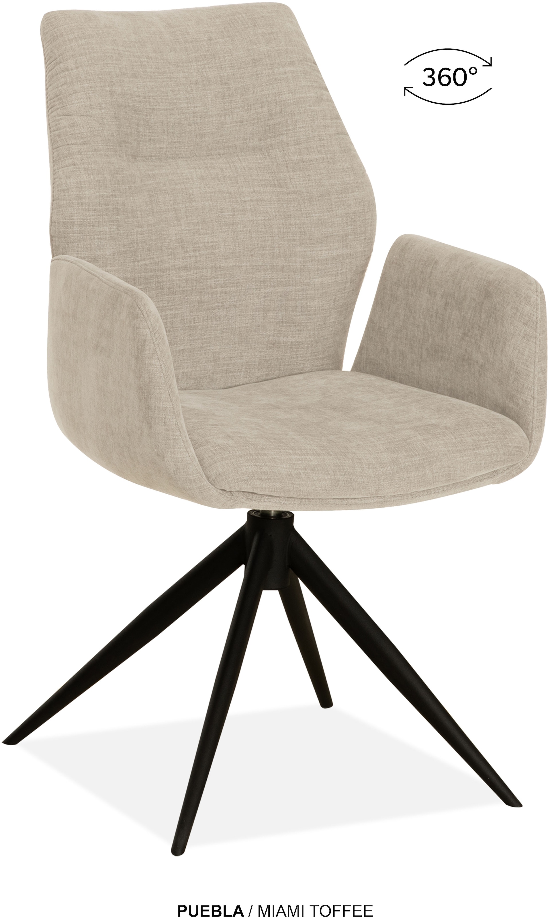 OMG Design Esszimmerstuhl "Puebla" (Set) 2 Stk.Drehstuhl mit auto-return, A günstig online kaufen