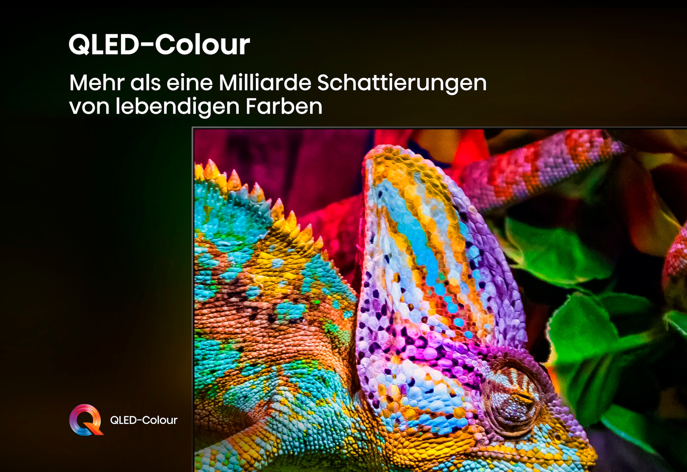 Hisense QLED-Fernseher »55E77Q PRO«, 4K Ultra HD, Smart-TV, 4K UHD QLED