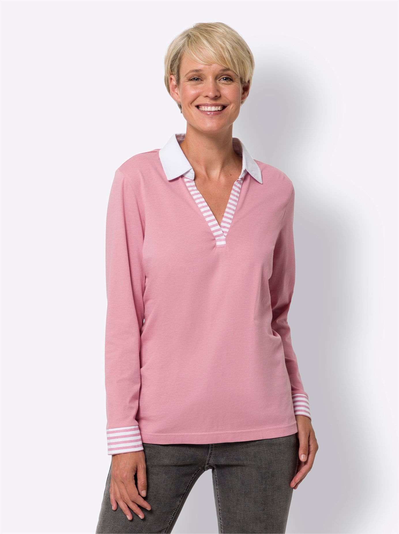 Classic Basics Langarmshirt »Langarm-Shirt«, (1 tlg.)