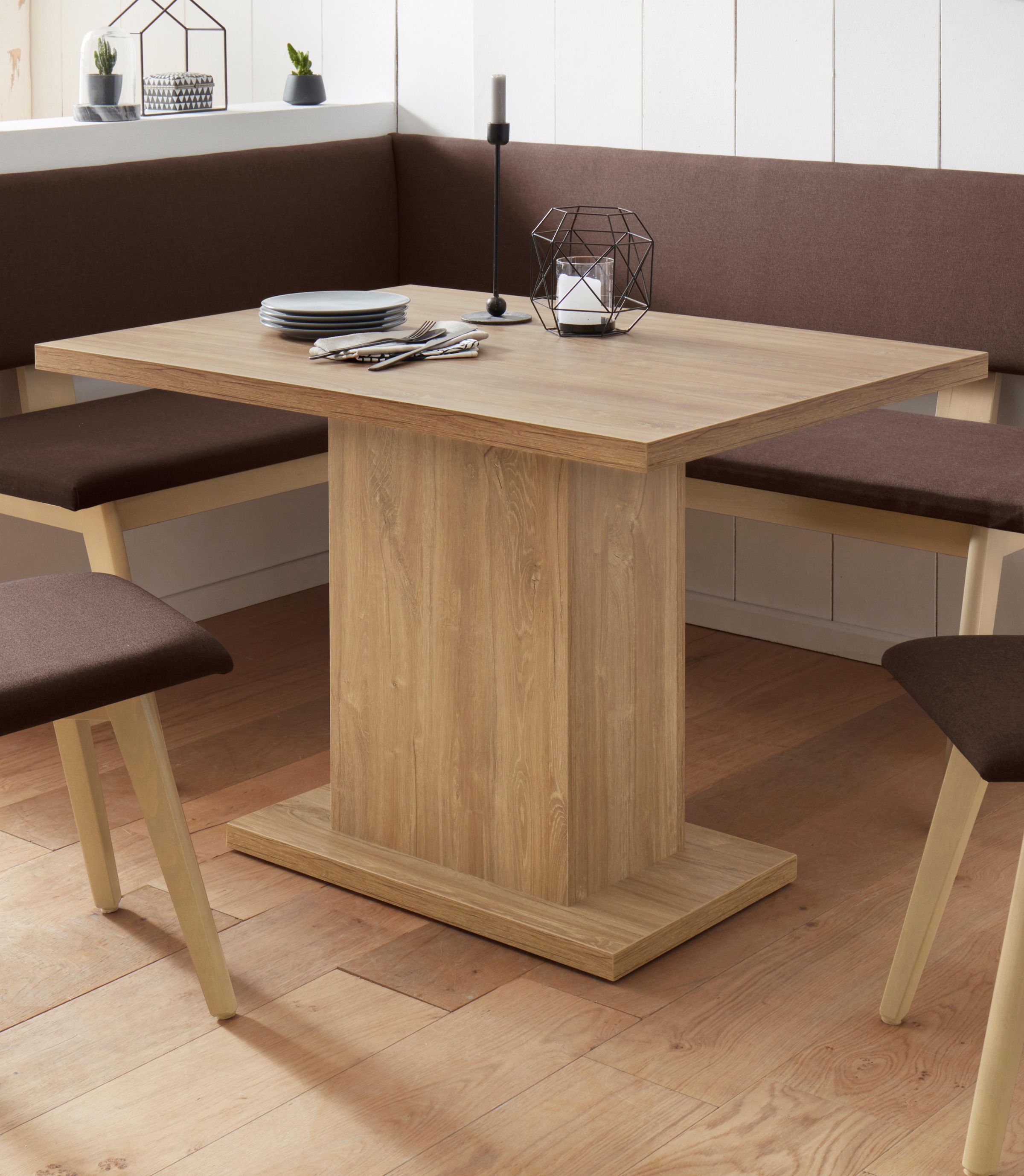 Home affaire Säulen-Esstisch »Zelle«, Breite 110 cm