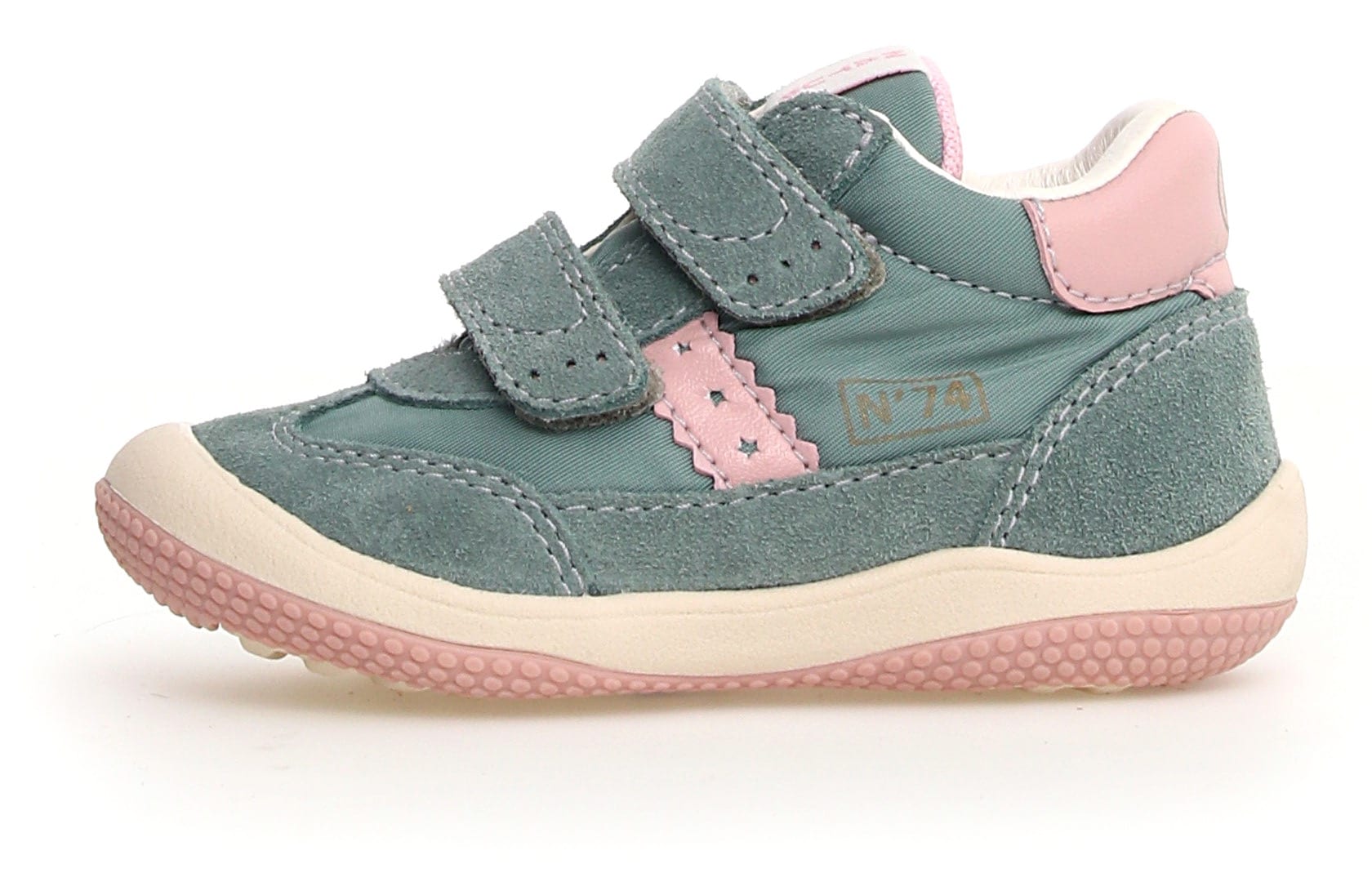 Naturino Sneaker »GO VL«, Freizeitschuh mit Farbeinsatz, Größenschablone zum Download