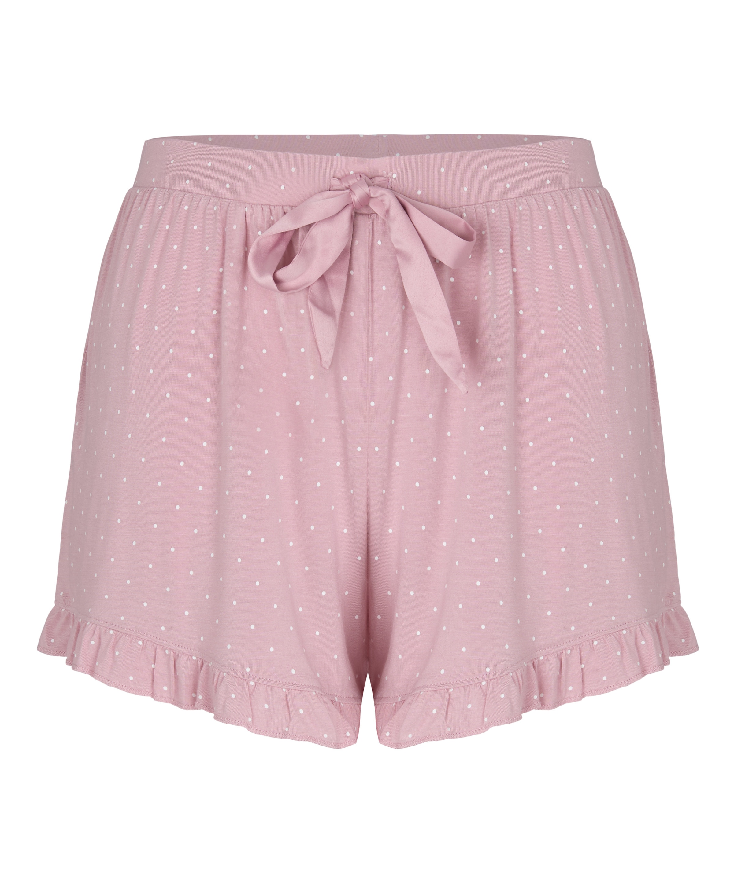 Hunkemöller Pyjama »Jersey-Shorts mit Rüschen«