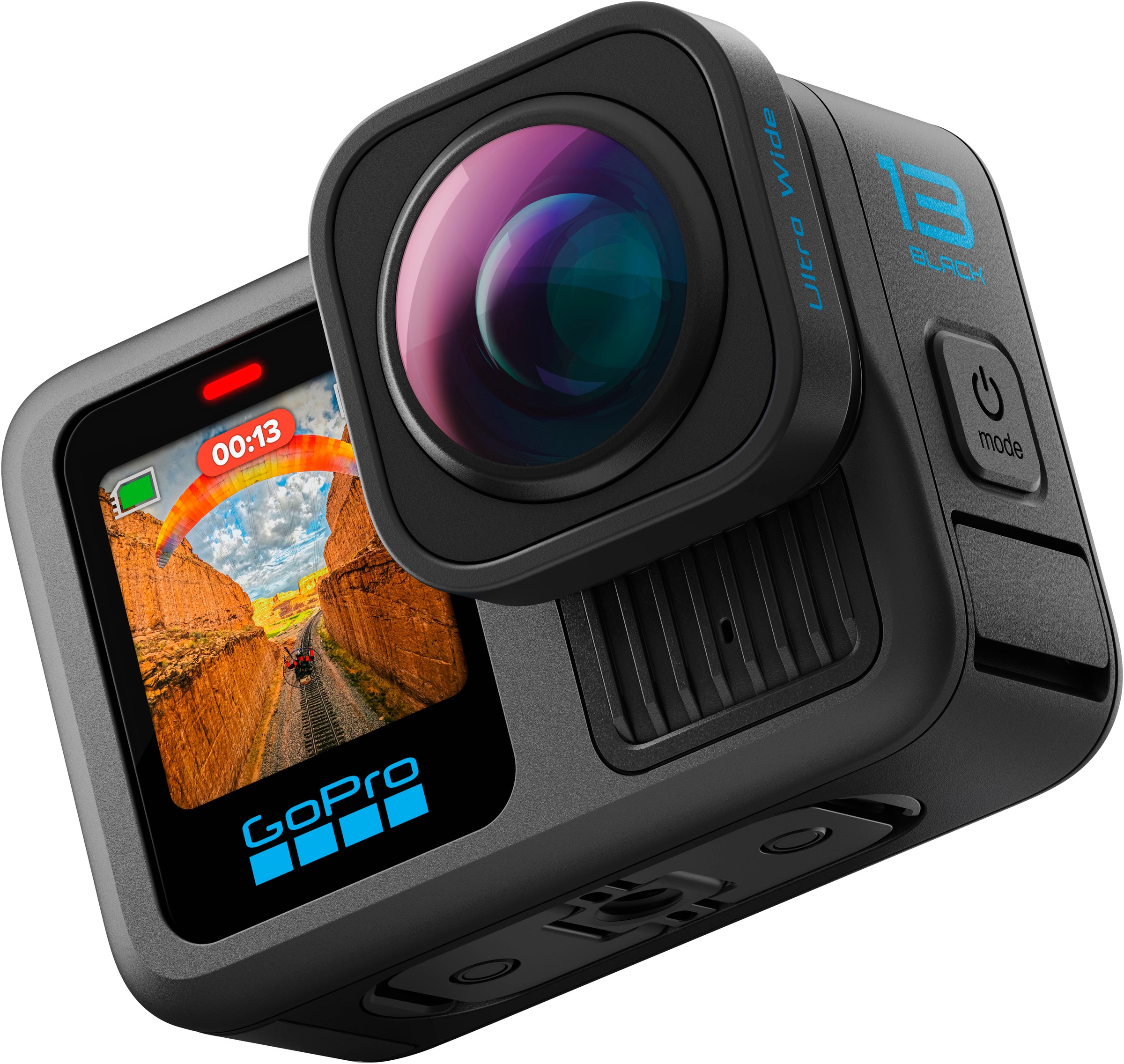 GoPro Action Cam »HERO13 Ultra Wide Edition«, 4K Ultra HD, Bluetooth-WLAN (Wi-Fi)