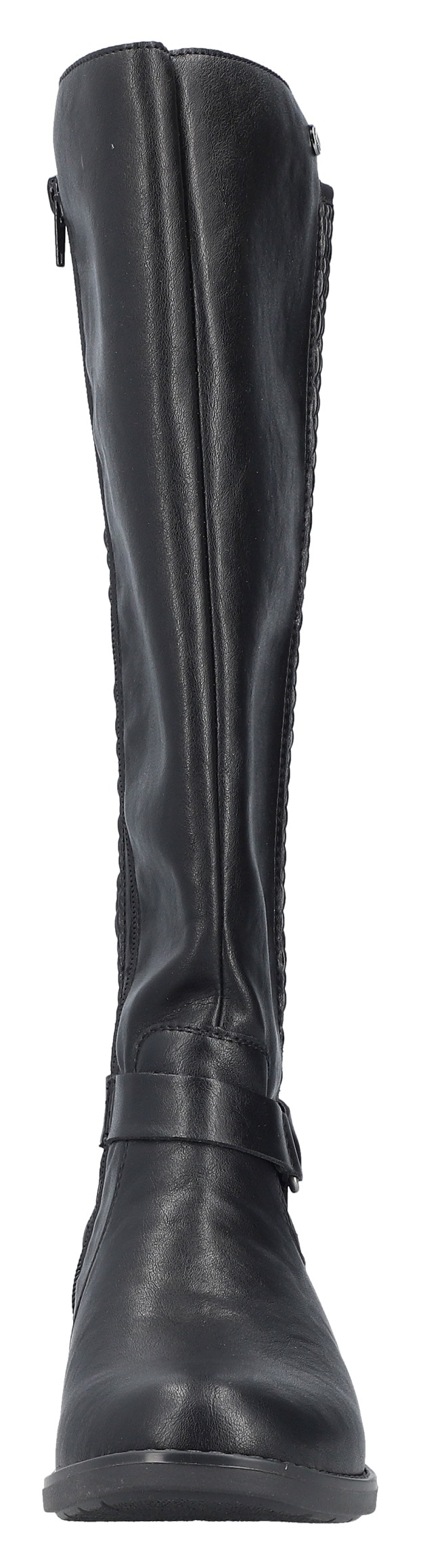 Rieker Stiefel, Langschaftstiefel, Stretchstiefel mit herausnehmbarer Innensohle