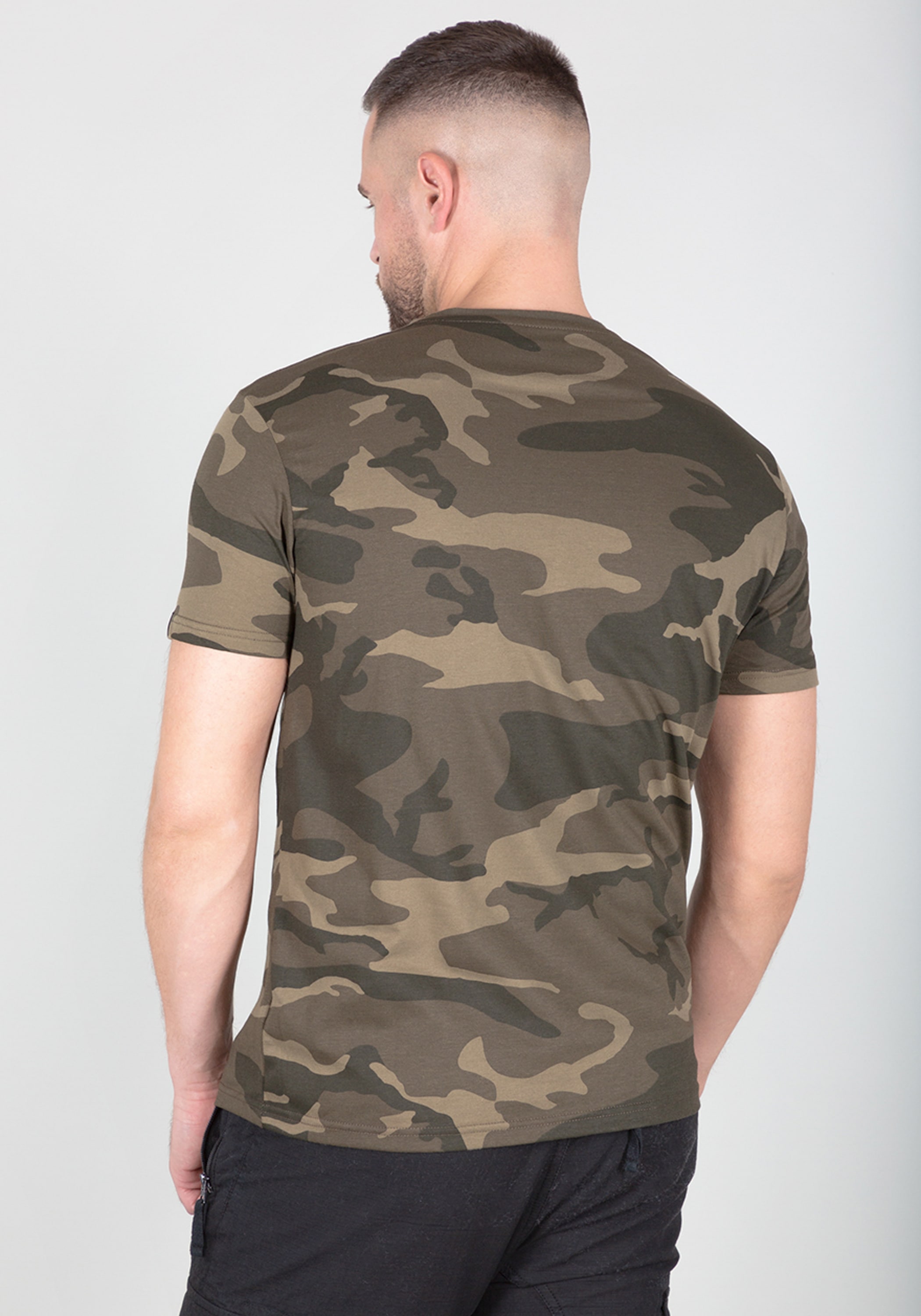 Alpha Industries T-Shirt »Basic T-Shirt SL Camo«