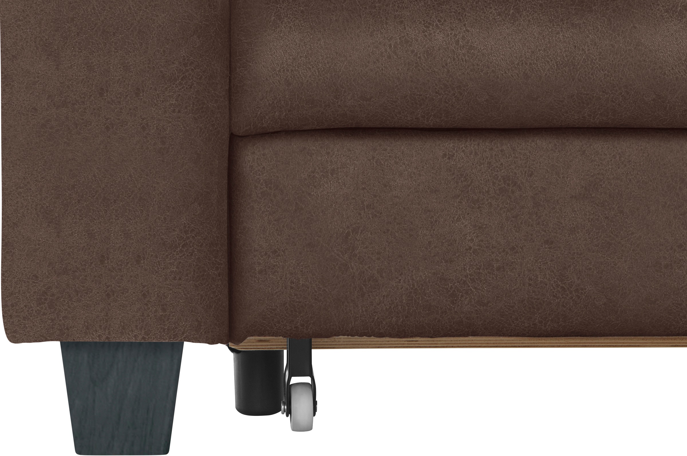 TRENDMANUFAKTUR Ecksofa »Chamber, L-Form«, inklusive einer Kopfstütze, wahlweise mit Schlaffunktion