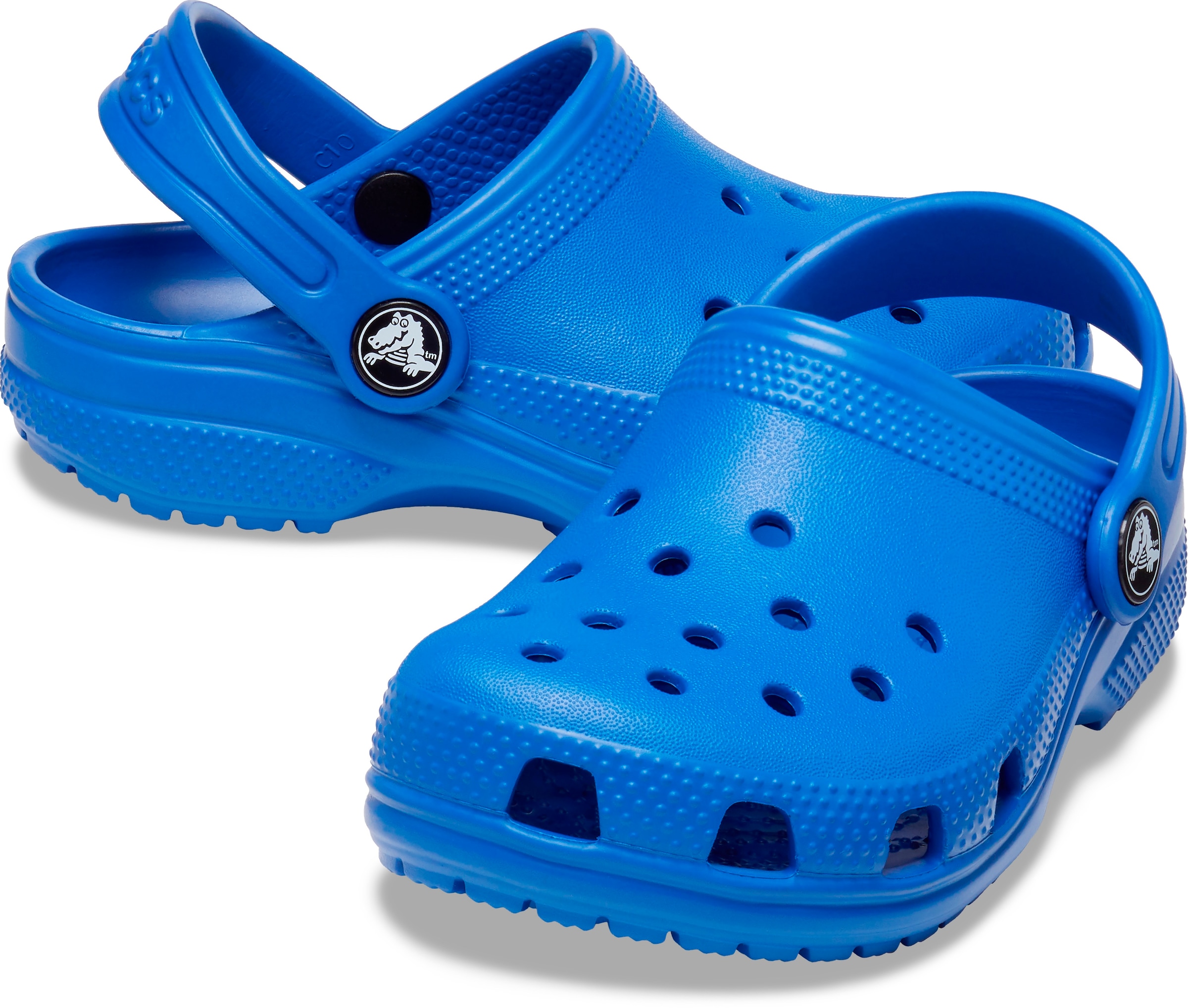 Crocs Clog »Classic Clog K«, Hausschuh, Schlappen, Sandale mit Fersenriemen